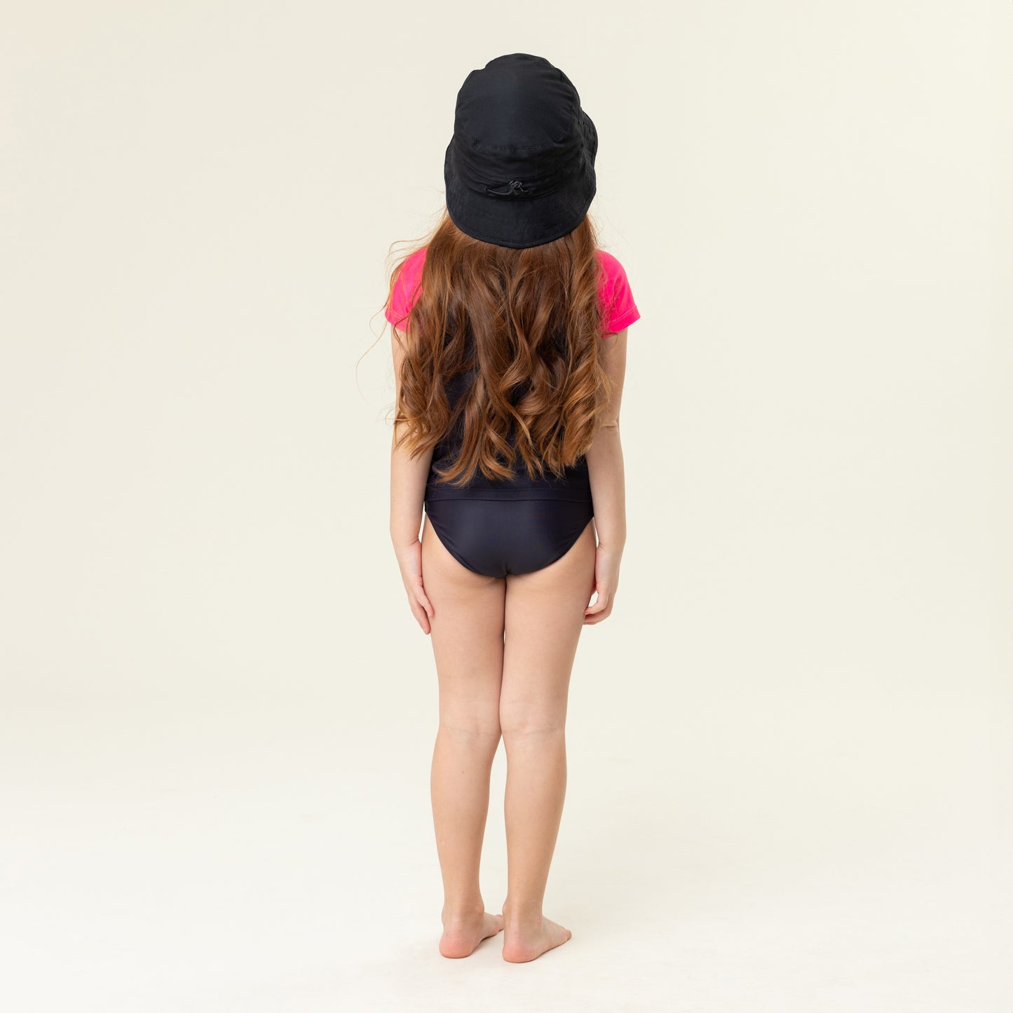 Maillot UV deux-pièces Filles Noir