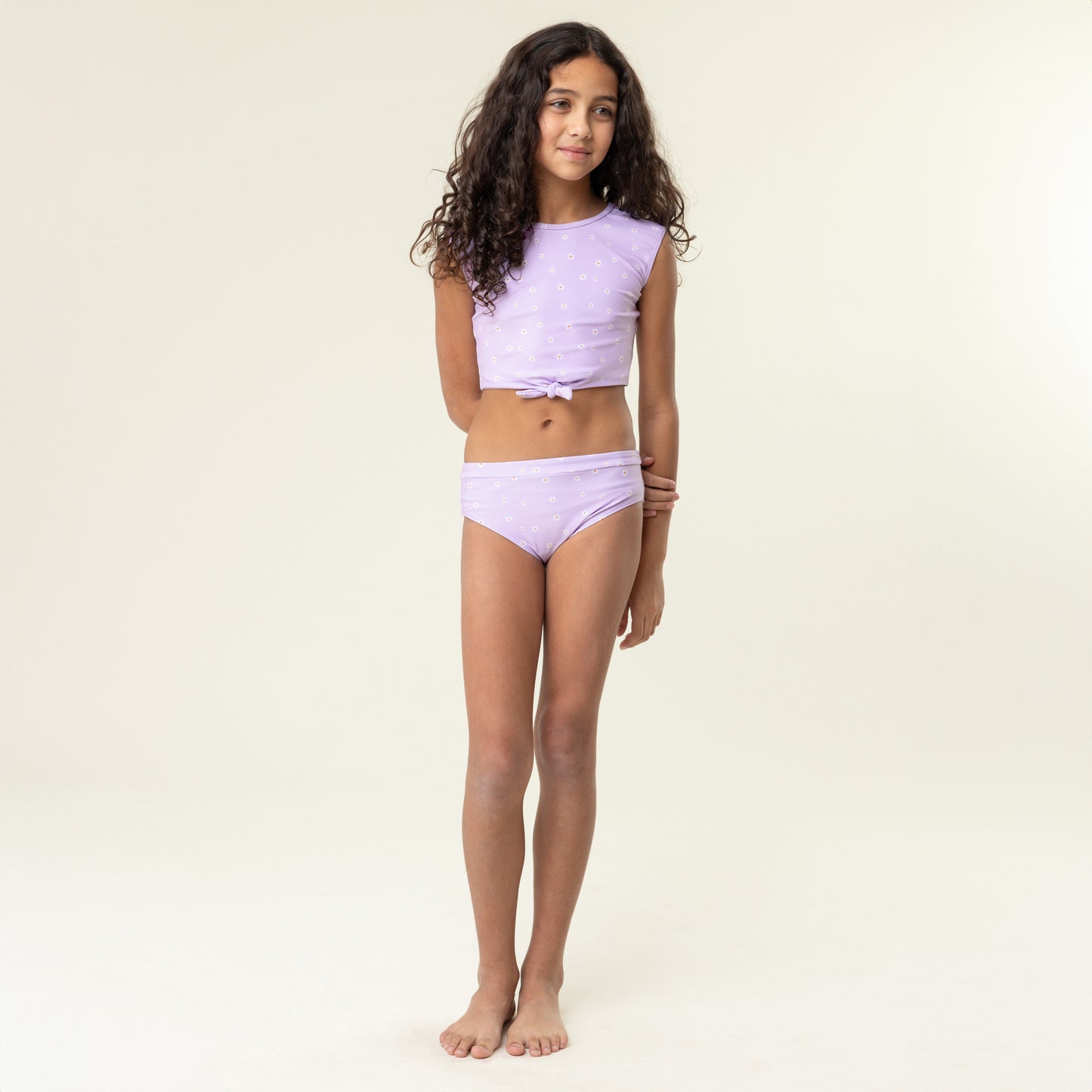 Maillot UV deux-pièces Filles Lilas