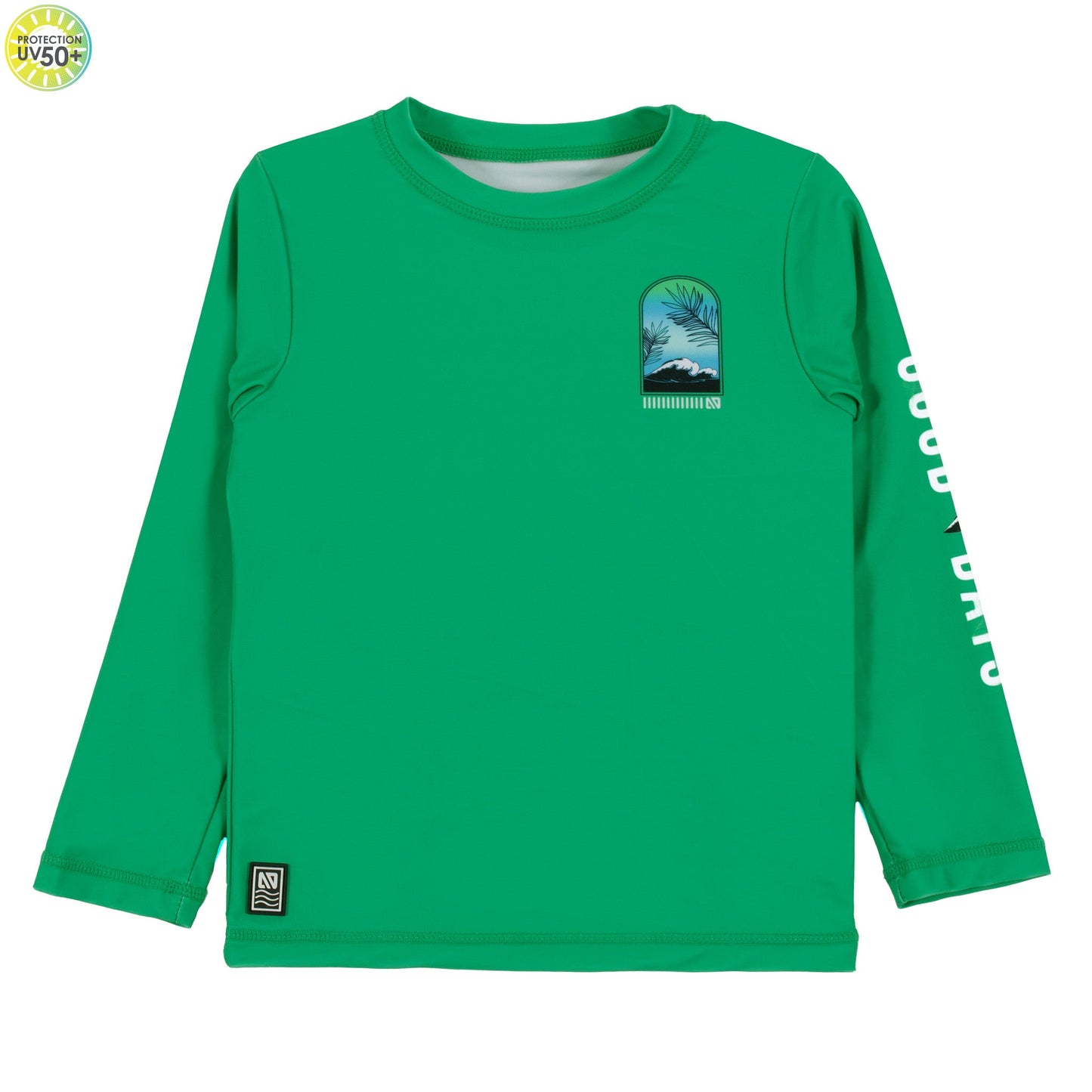 T-shirt maillot UV Garçons Vert