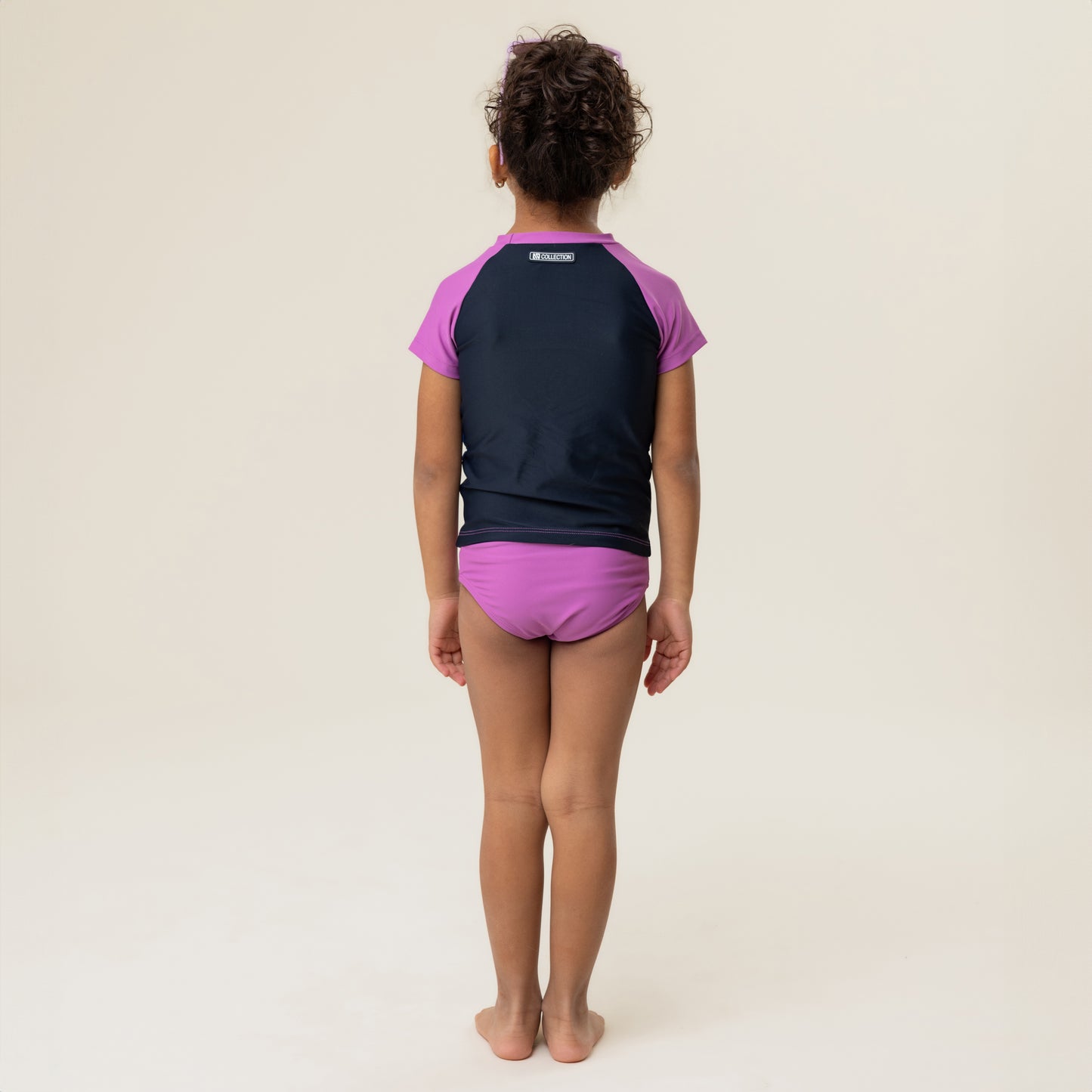 Maillot UV deux-pièces Filles Violet