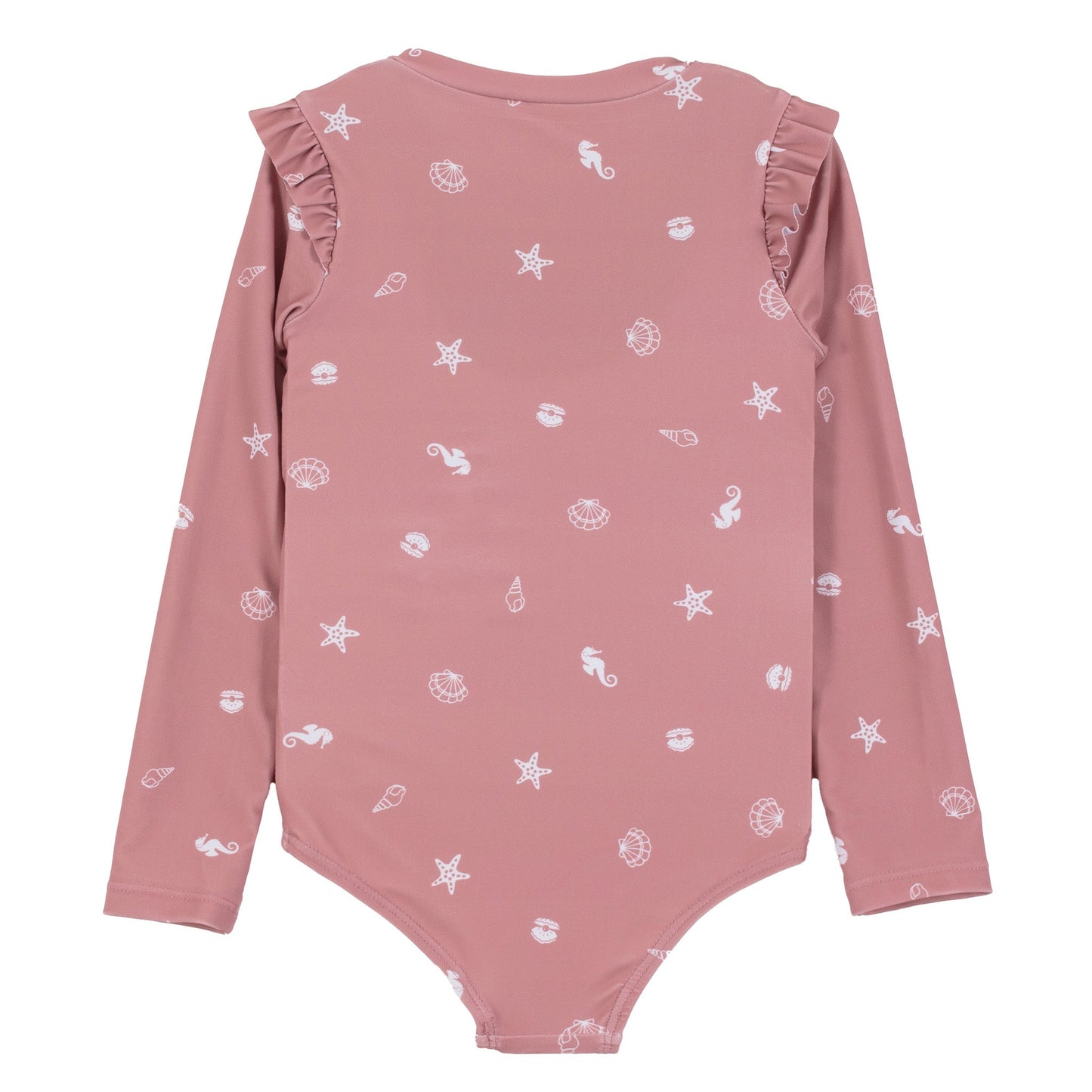 Maillot UV une-pièce Filles Rose Pâle