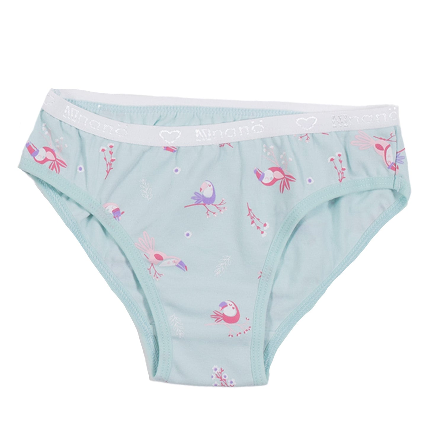 Culottes, paquet de 3 Filles Turquoise