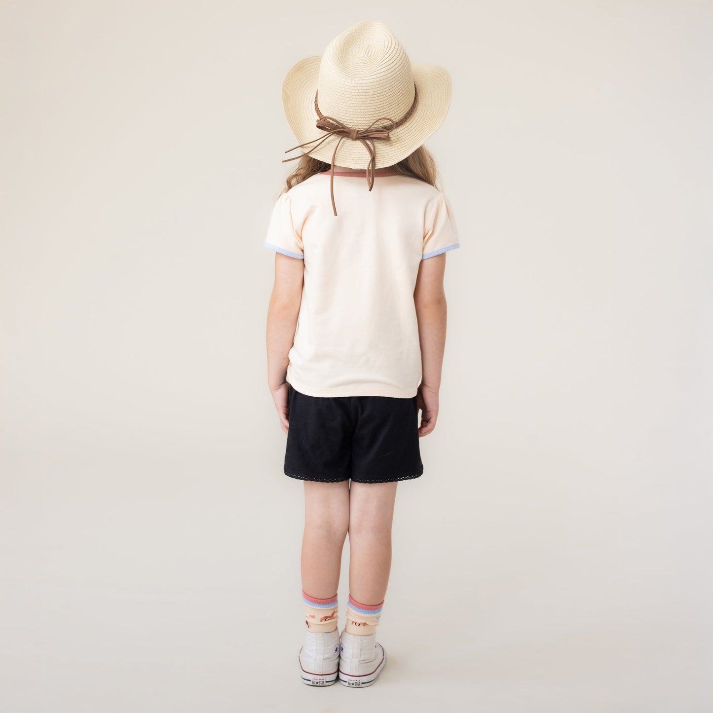 Girls' Beige T-Shirt