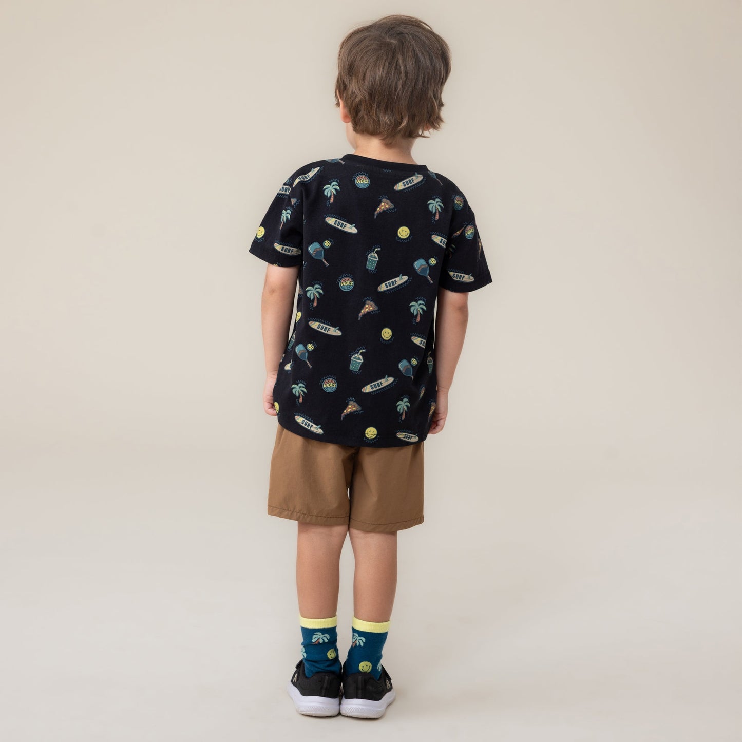 Boys' Black T-Shirt