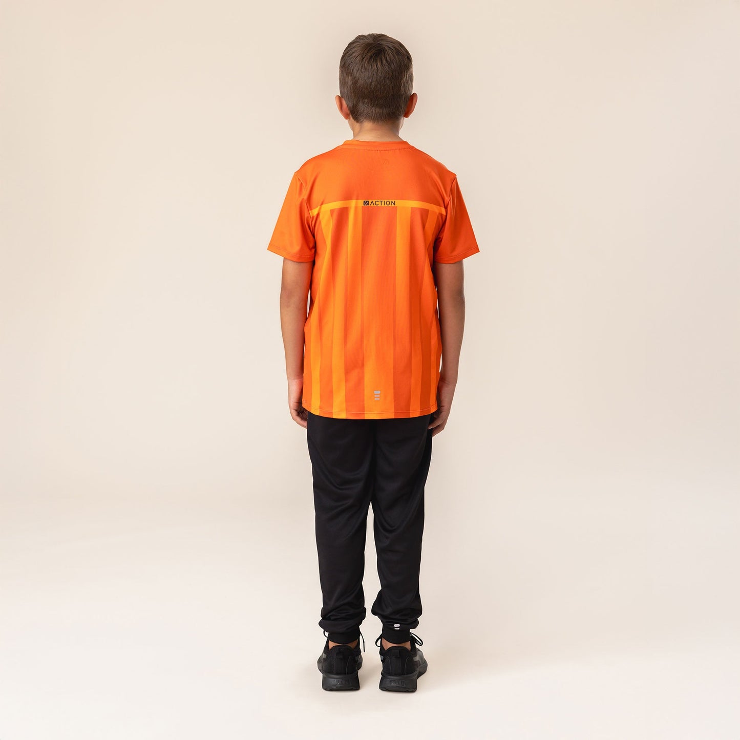 Boys Orange Athletic T-Shirt