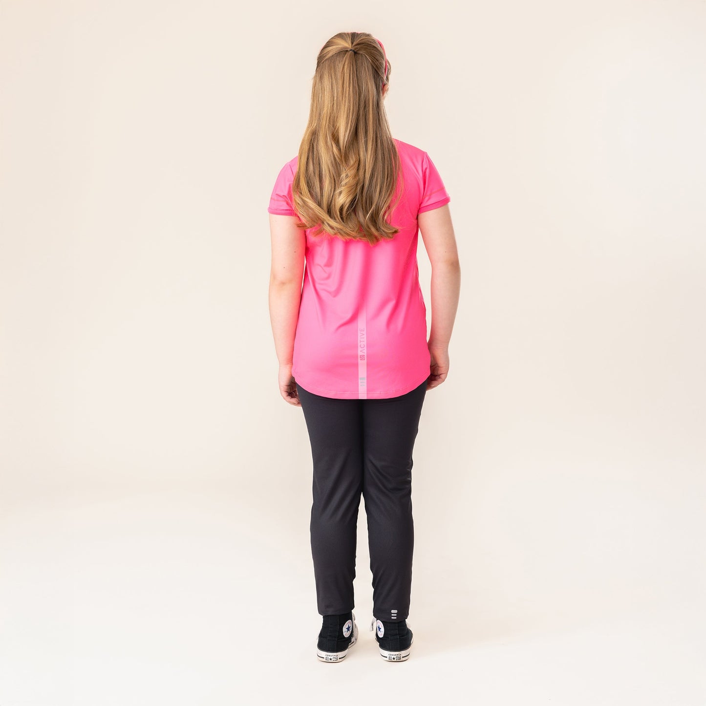 T-shirt athlétique Filles Rose