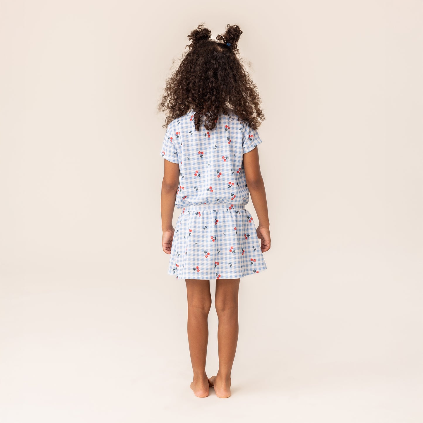 Girls' Beach Dress, Pale Blue