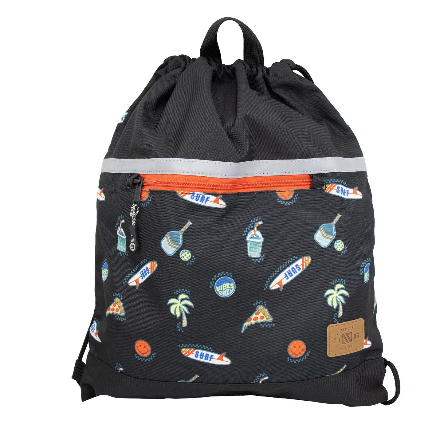 Boys Black Sports Bag