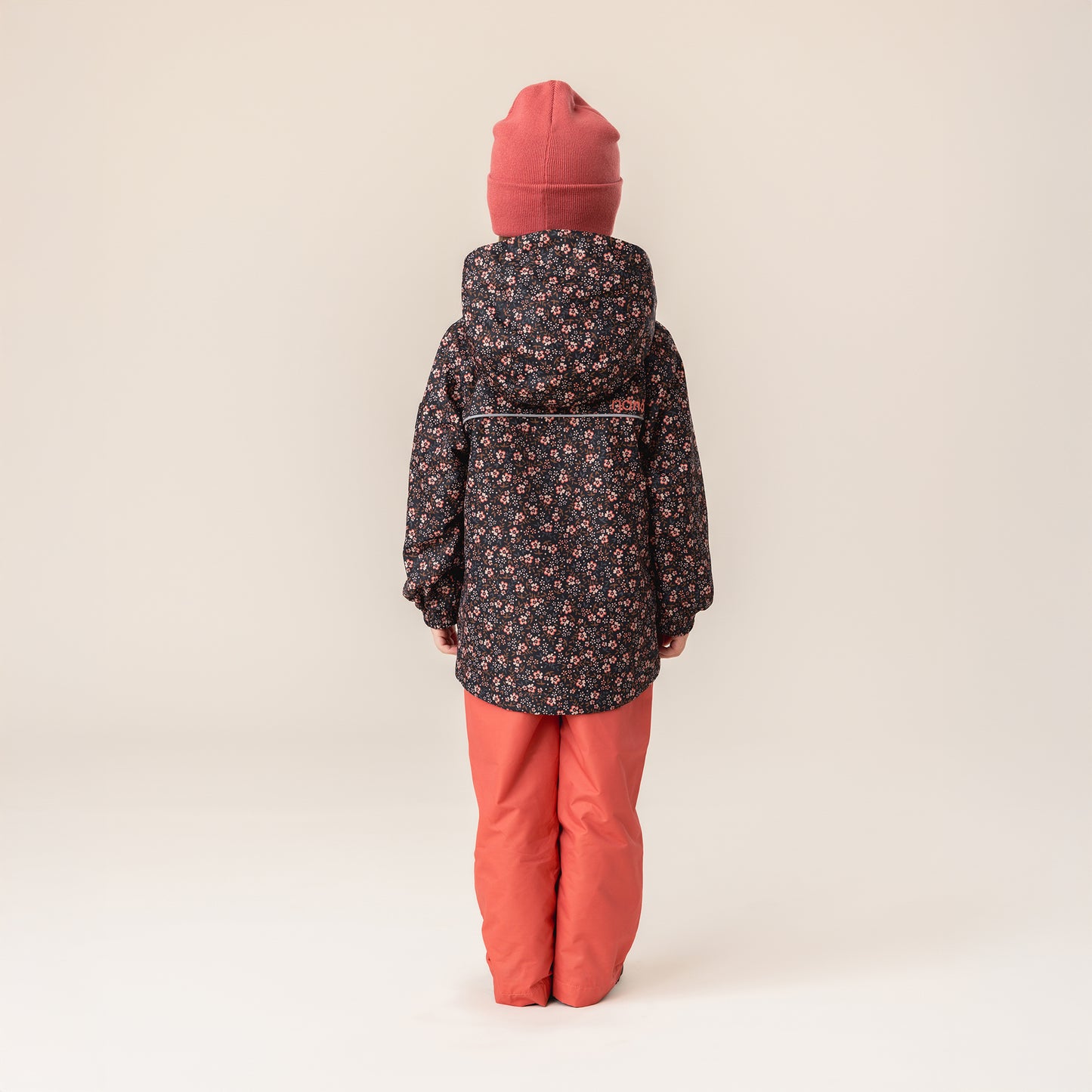 Lucie Girls' Rain Suit Black