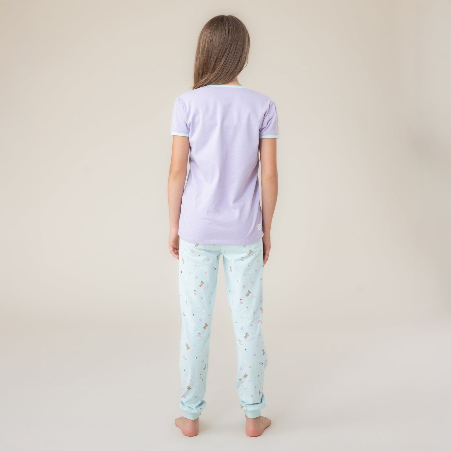Pyjama 3 mcx Filles Lilas