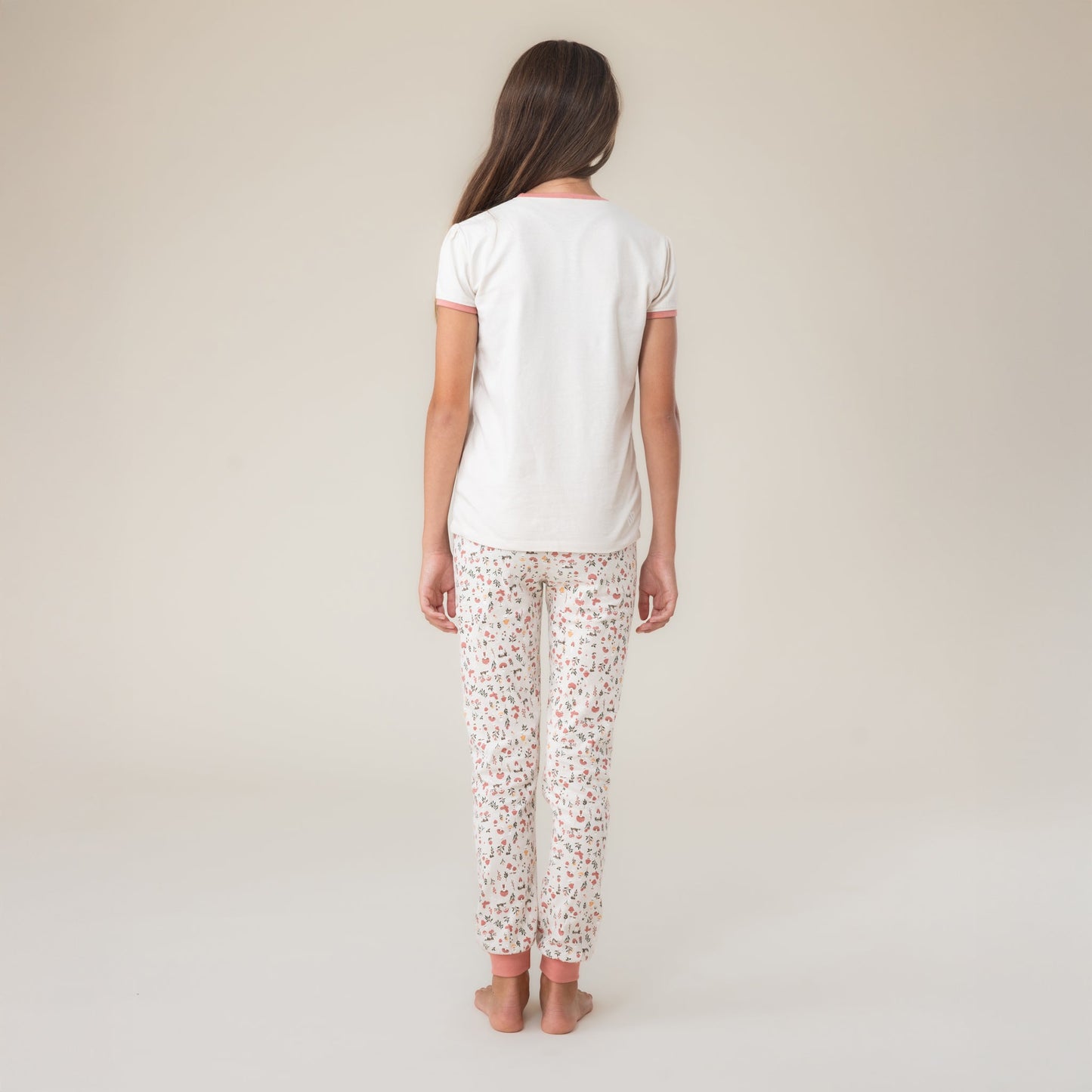 Pyjama 3 mcx Filles Ivoire