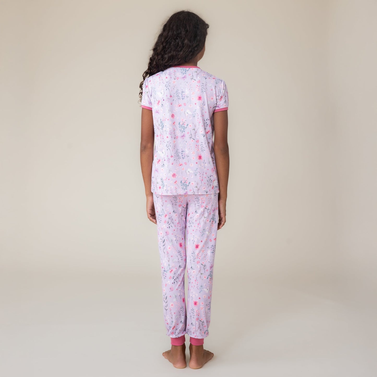 Pyjama 3 mcx Filles Lilas