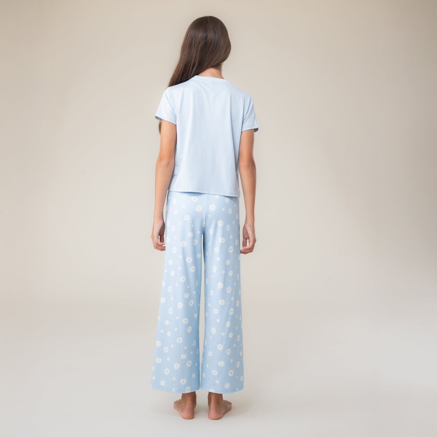 Pyjama 3 mcx Filles Bleu Pâle