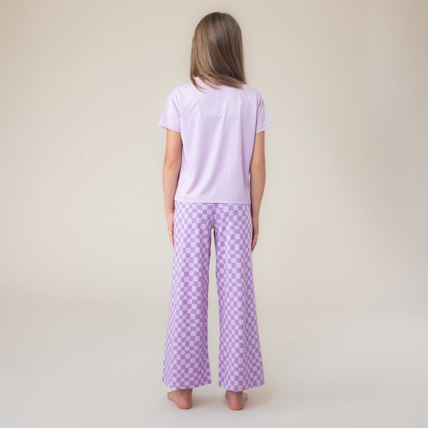 Pyjama 3 mcx Filles Lilas
