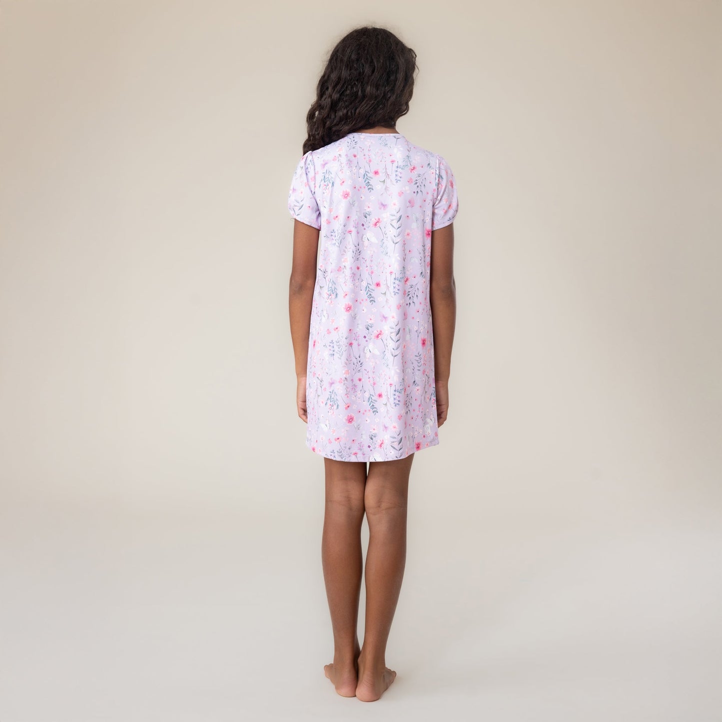 Robe de nuit Filles Lilas