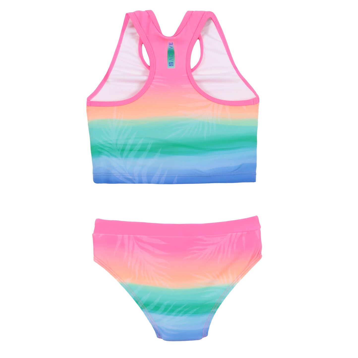 Maillot UV deux-pièces Filles Rose