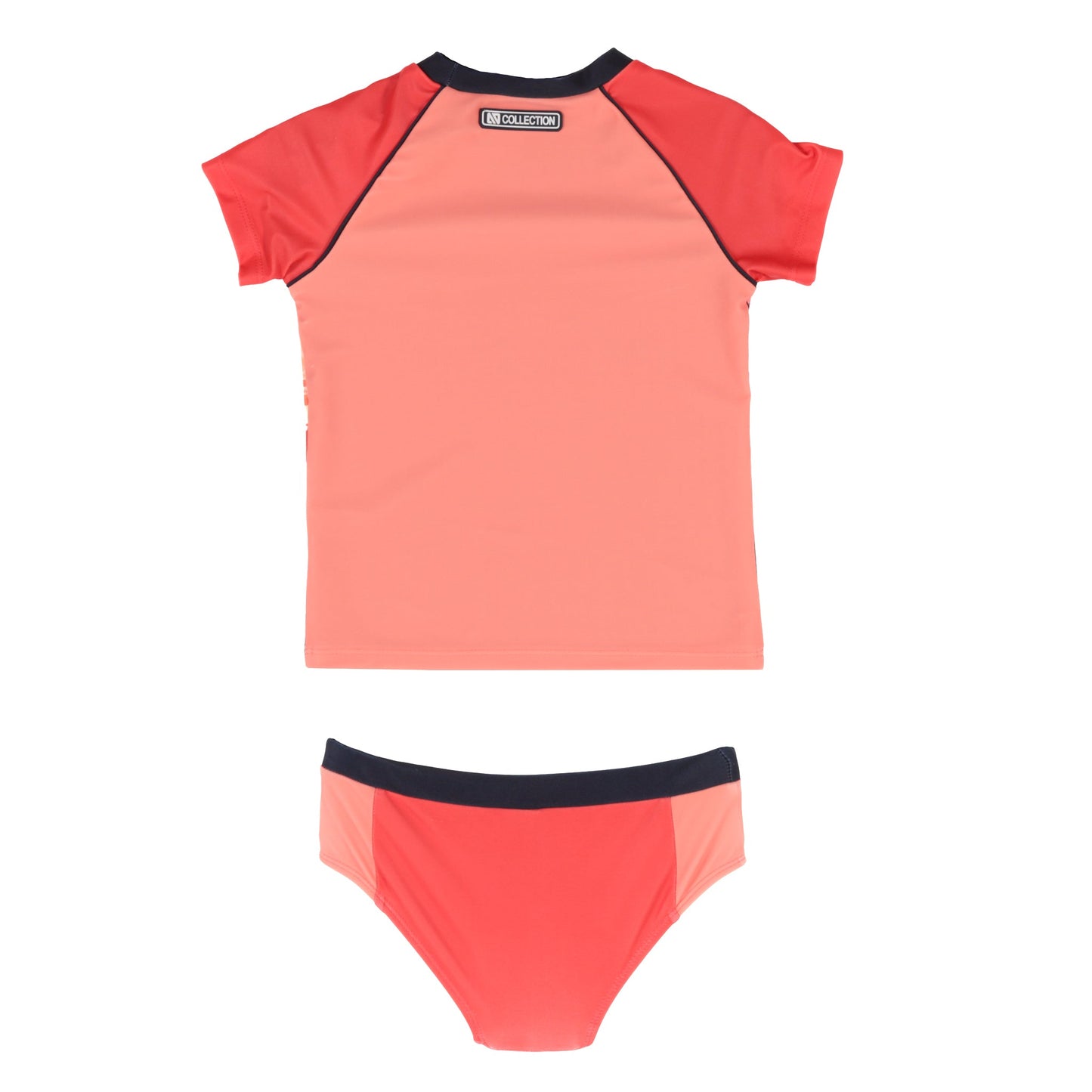 Maillot UV deux-pièces Filles Corail