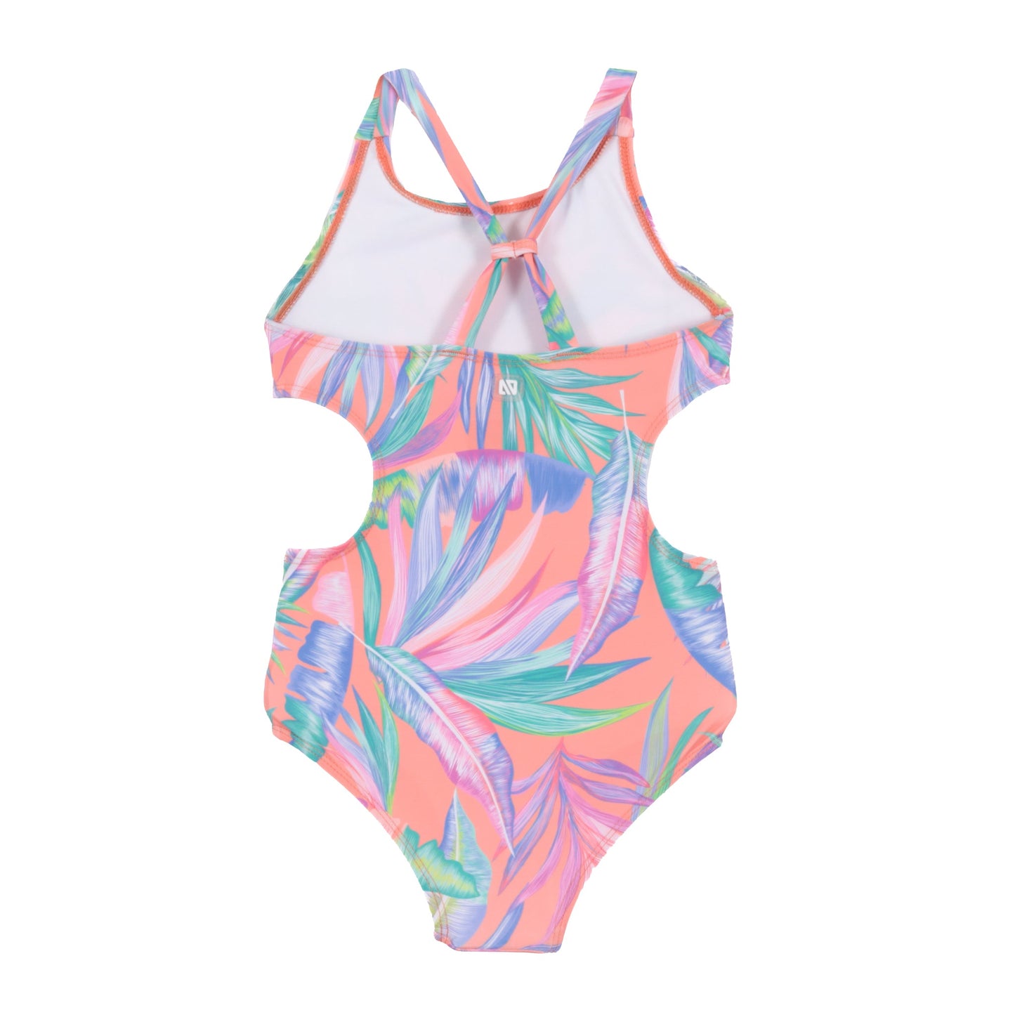 Maillot UV une-pièce Filles Corail