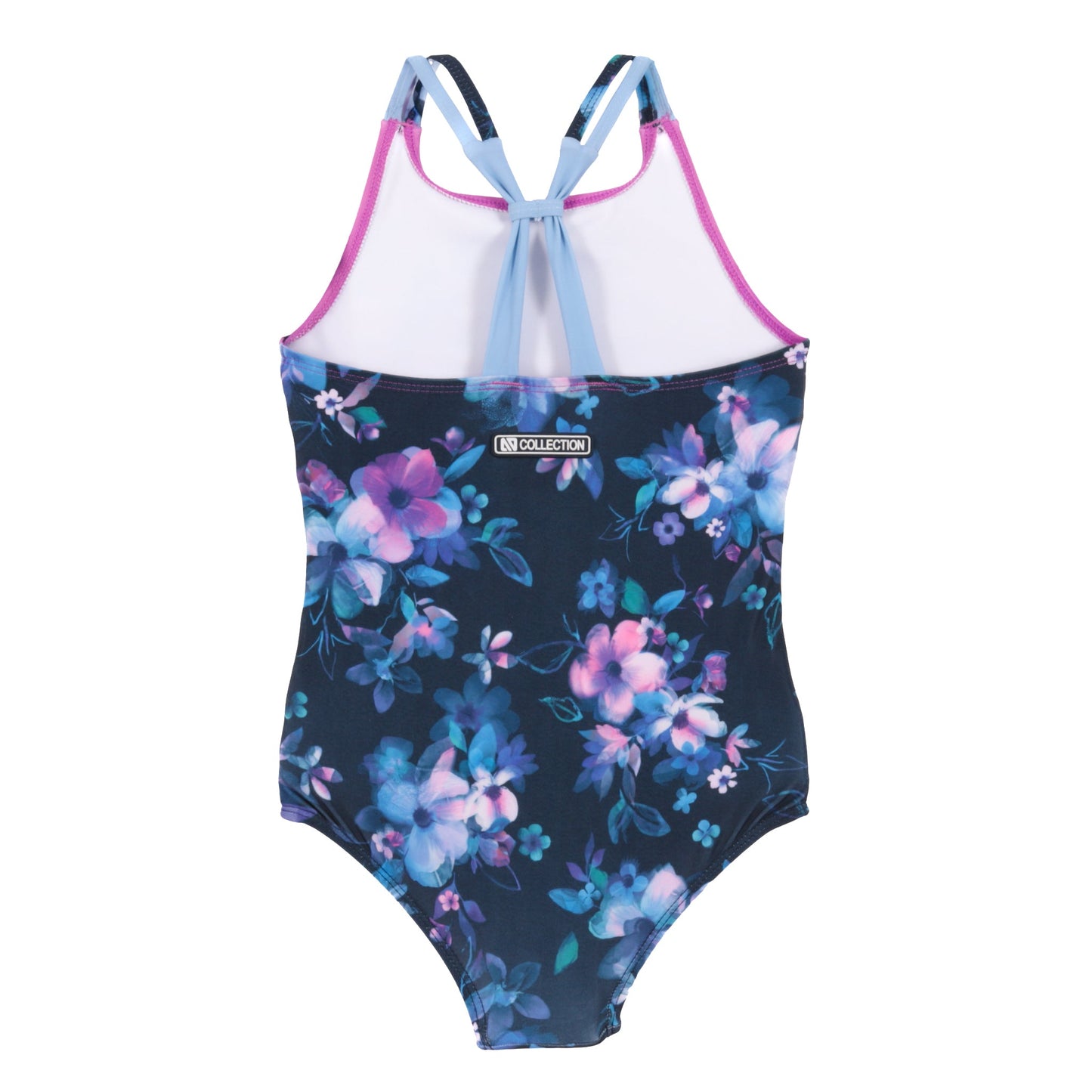 Maillot UV une-pièce Filles Marine