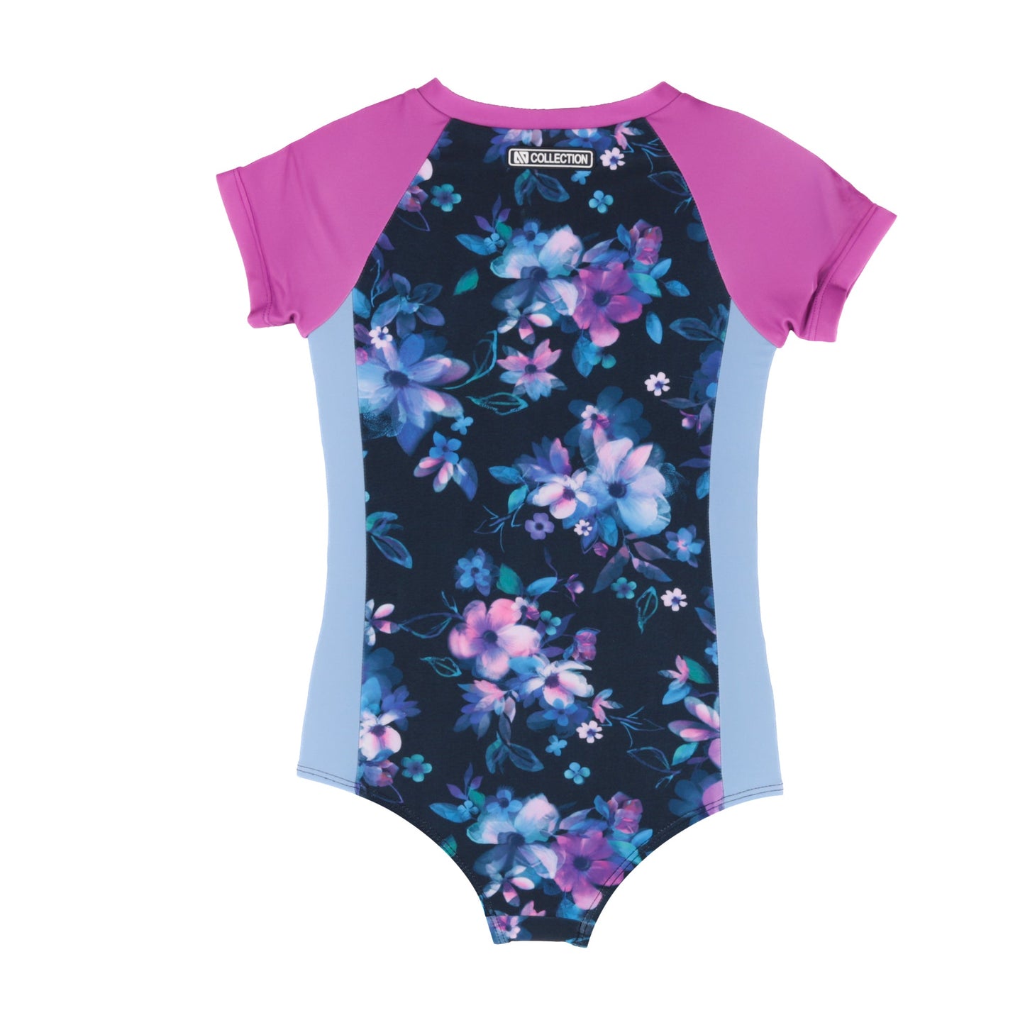 Maillot UV une-pièce Filles Marine