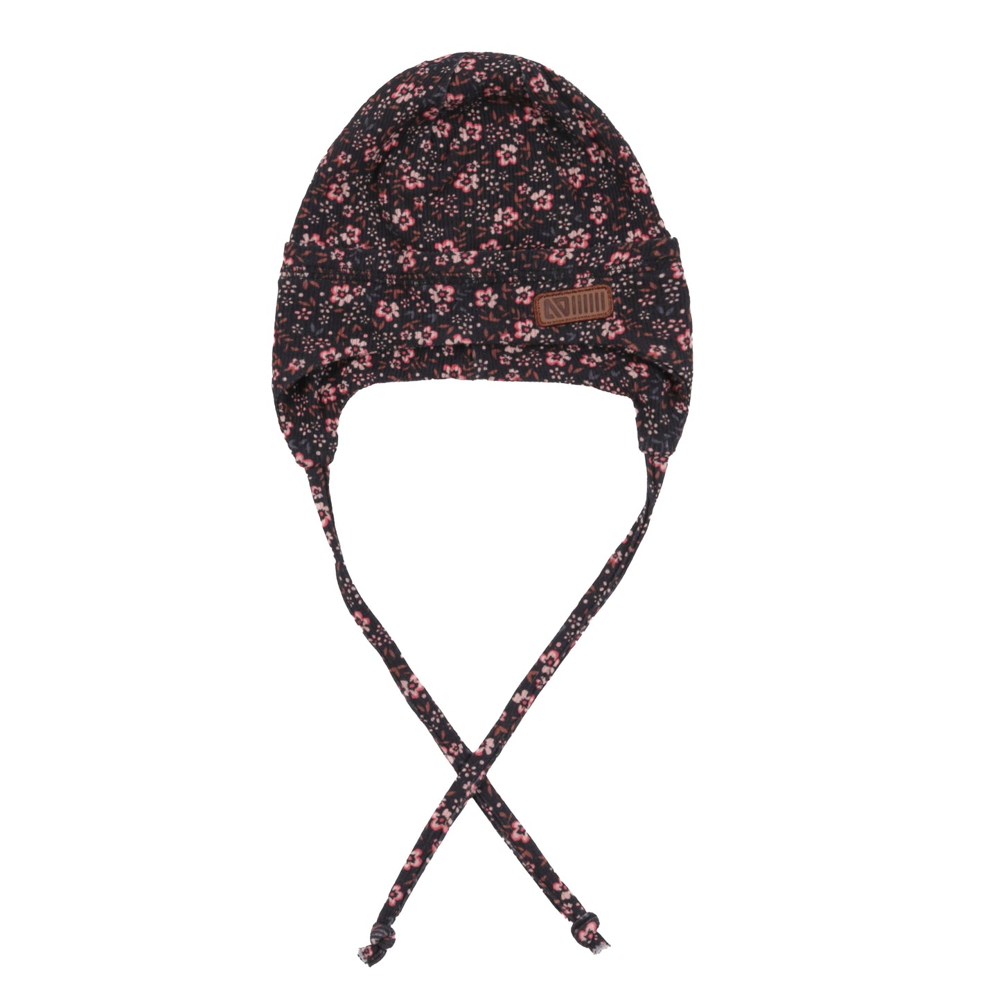 Tuque en jersey avec oreilles Bébé Fille Noir