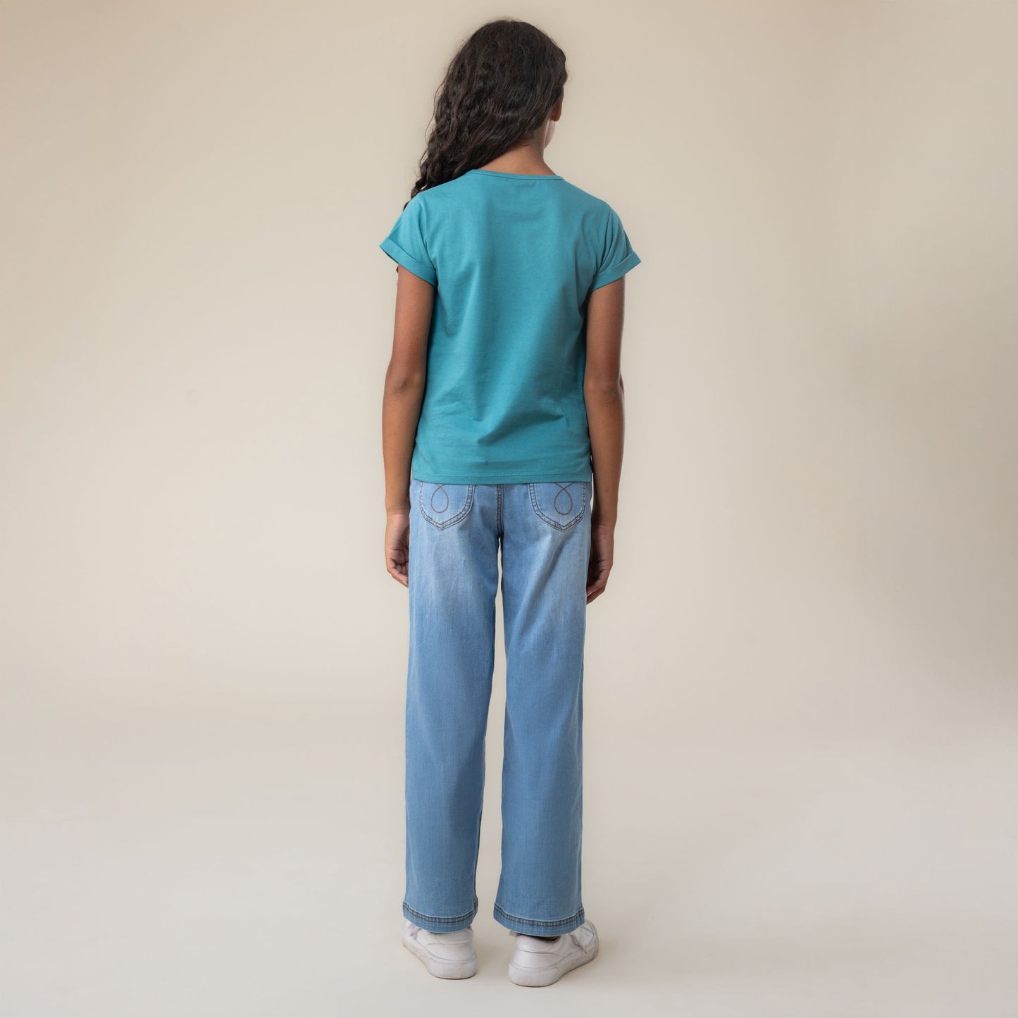 Girls' Teal T-Shirt