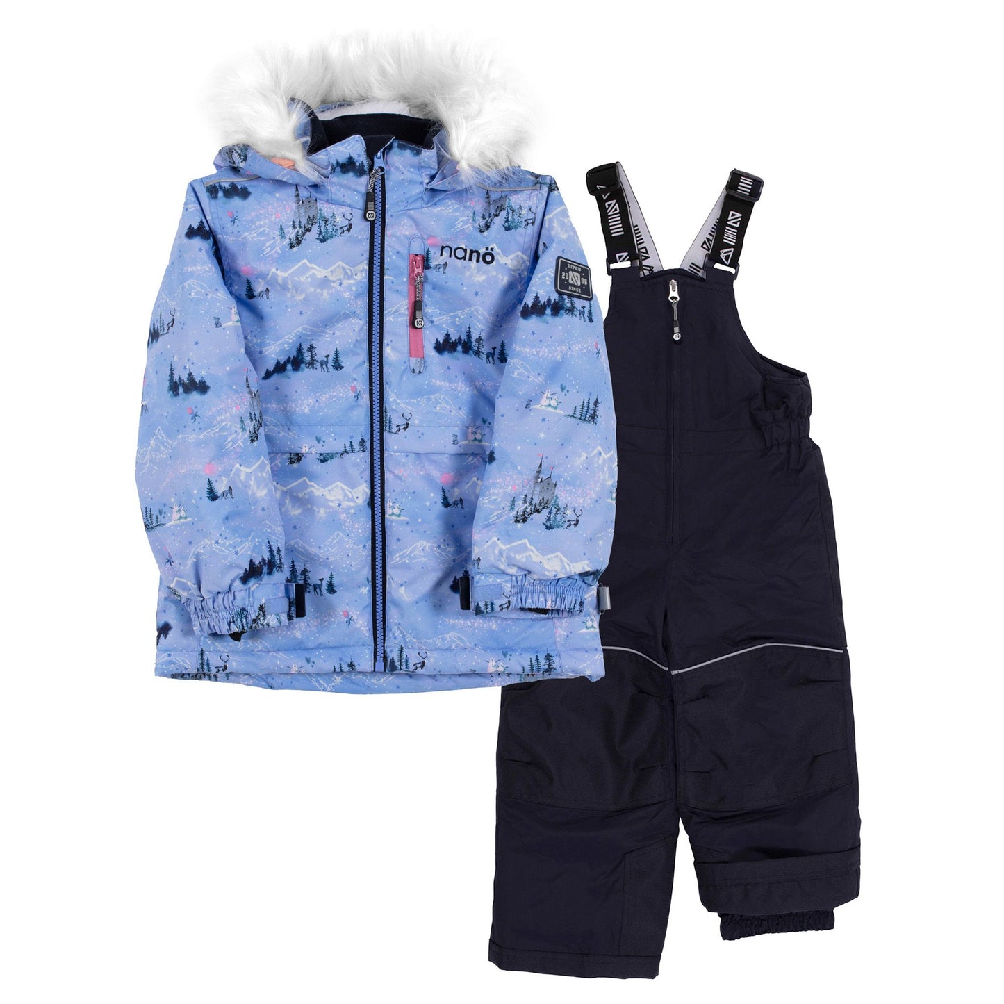 Elsa Baby Girl Snowsuit Blue