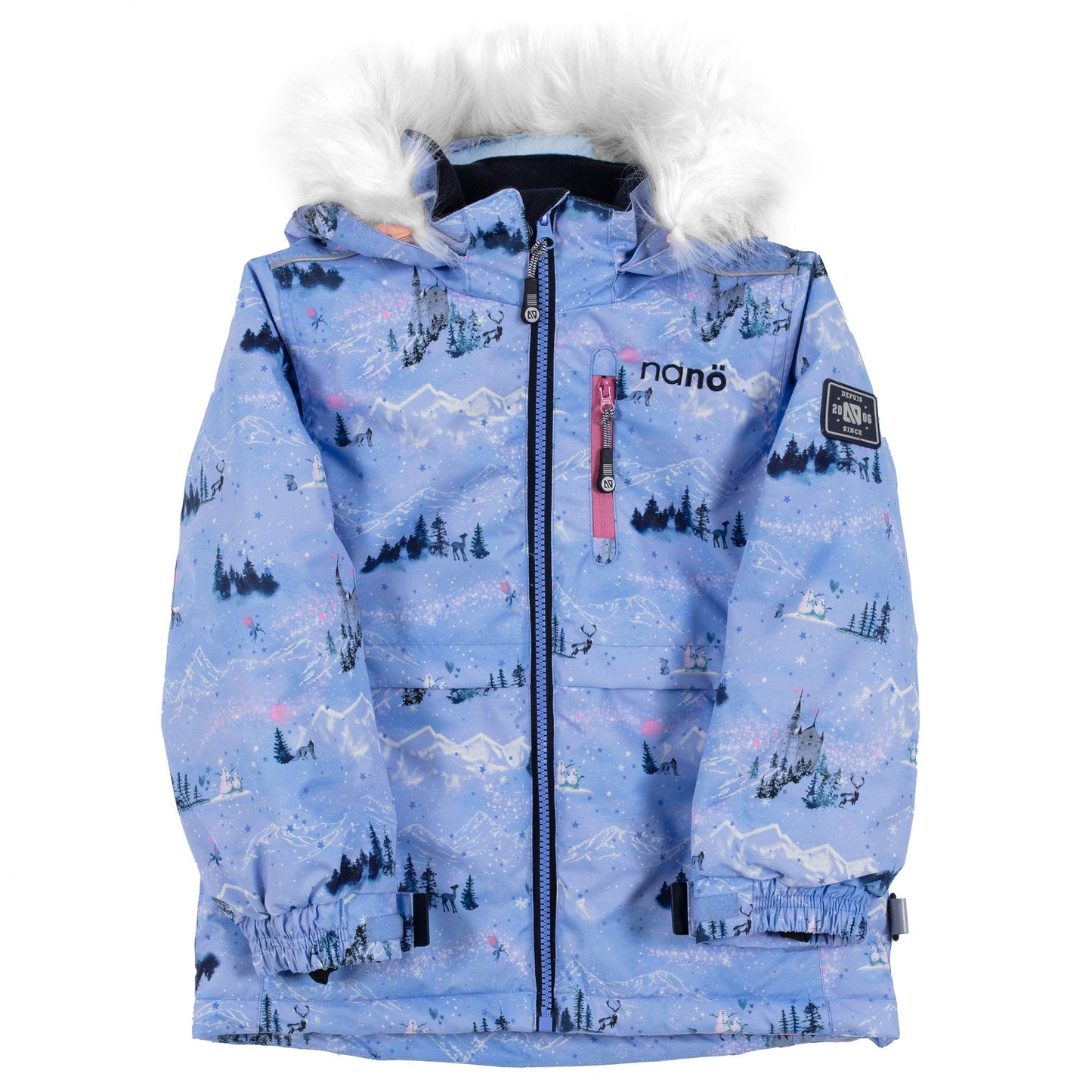 Elsa Baby Girl Snowsuit Blue