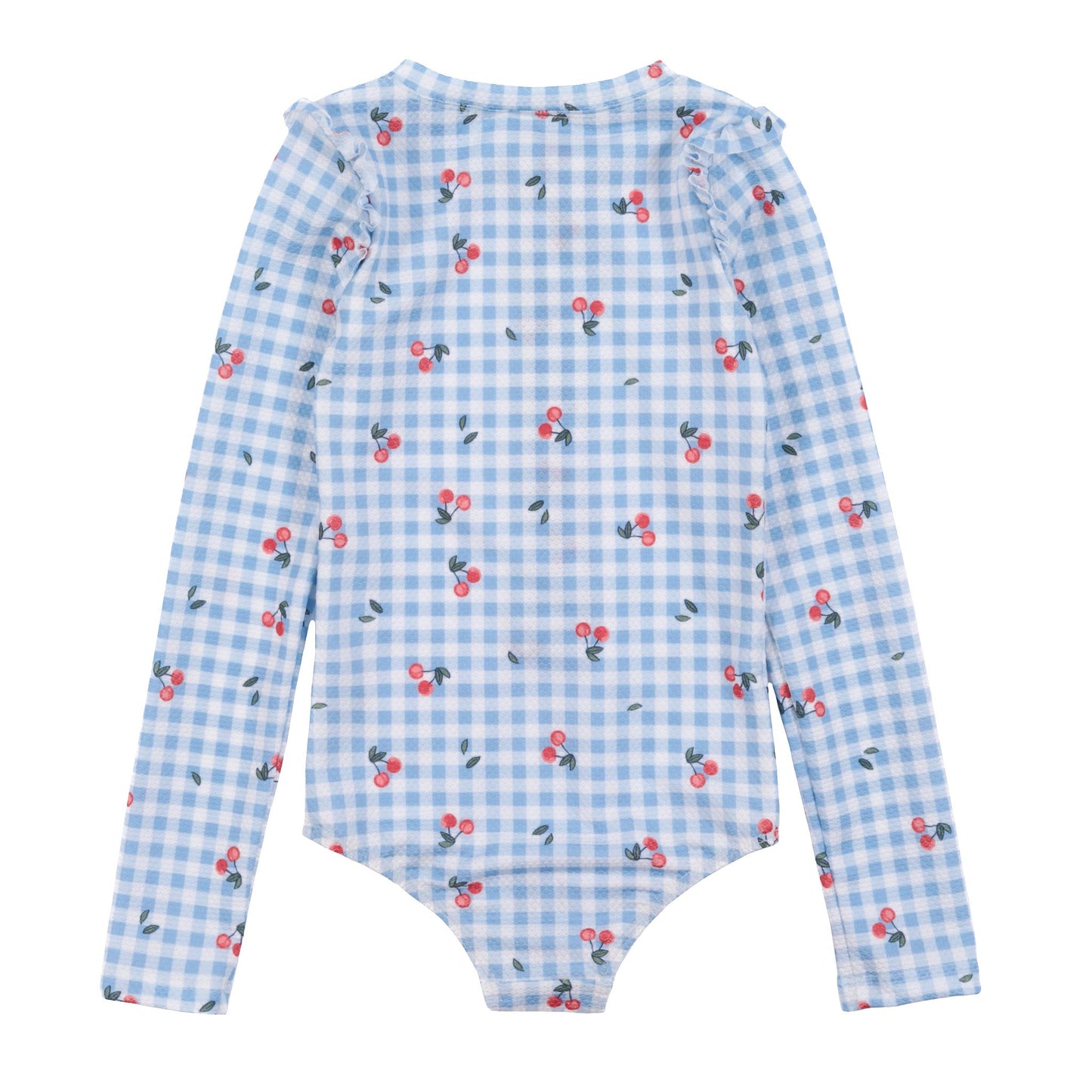 Maillot UV une-pièce bébé Filles Bleu_Pale