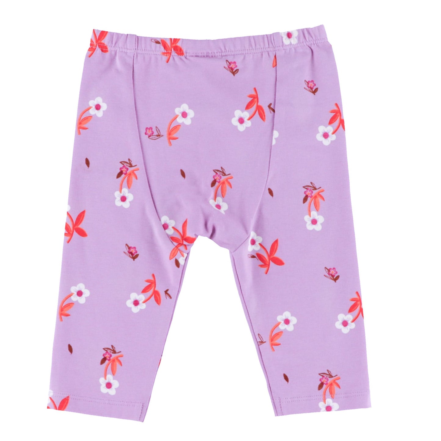 Girls' Fuchsia Two-Piece Tunic Set