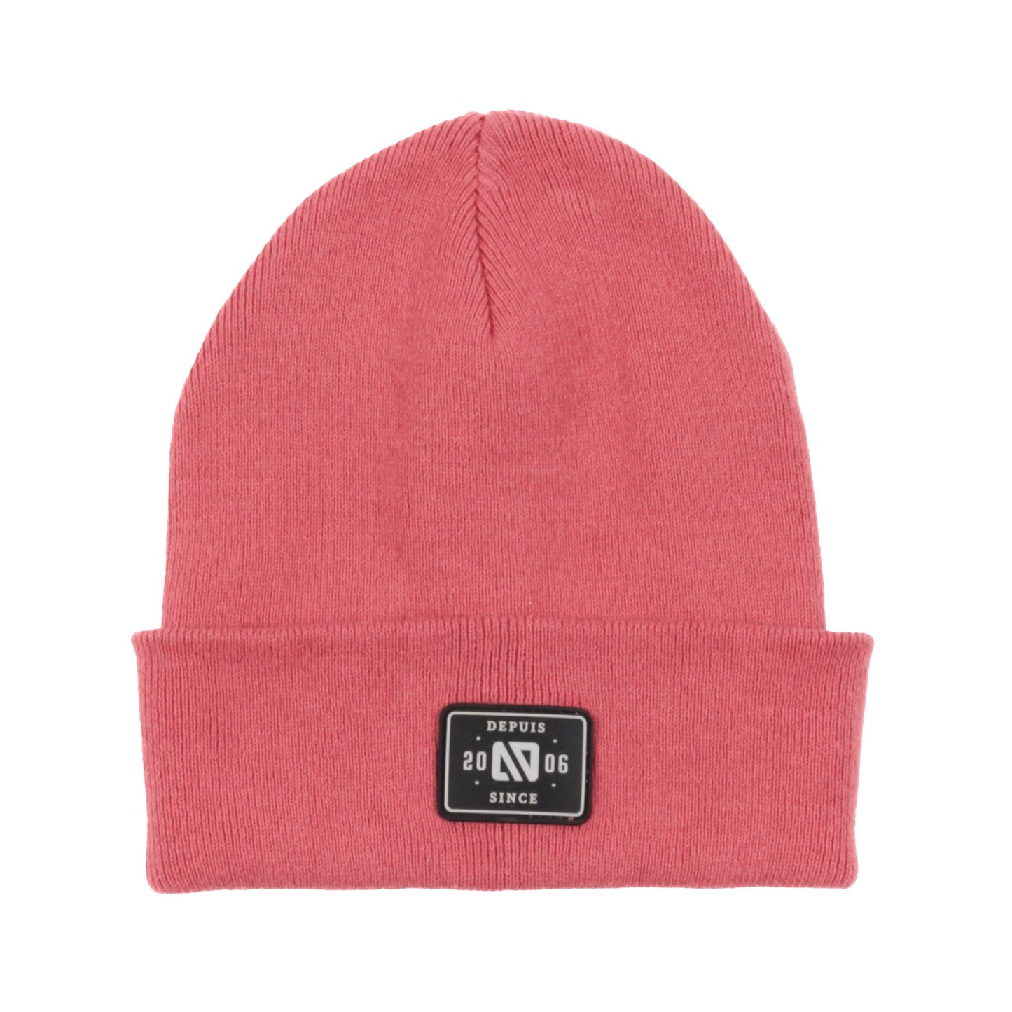 Tuque en tricot Unisexe Corail