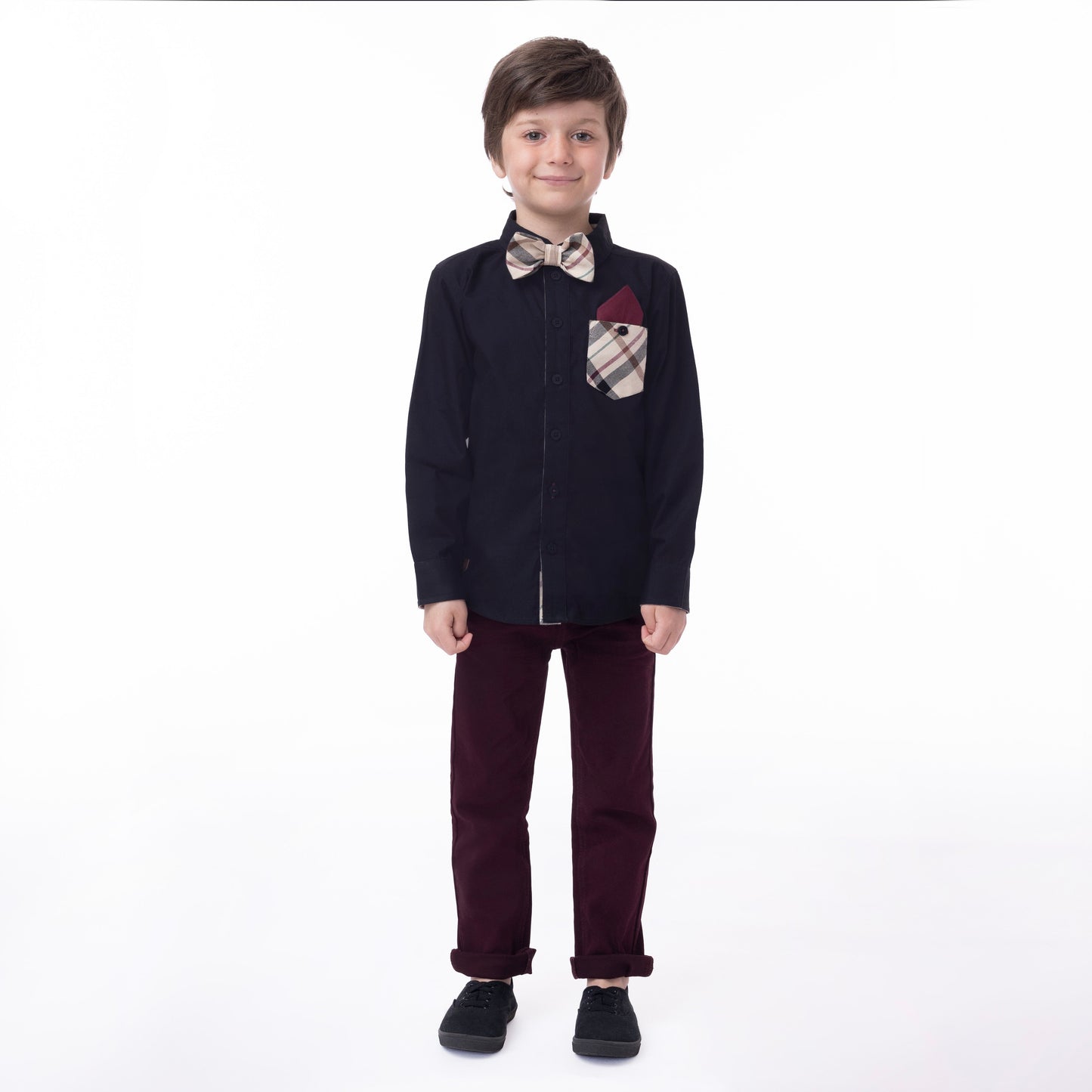 Pantalon Garçon Bordeaux