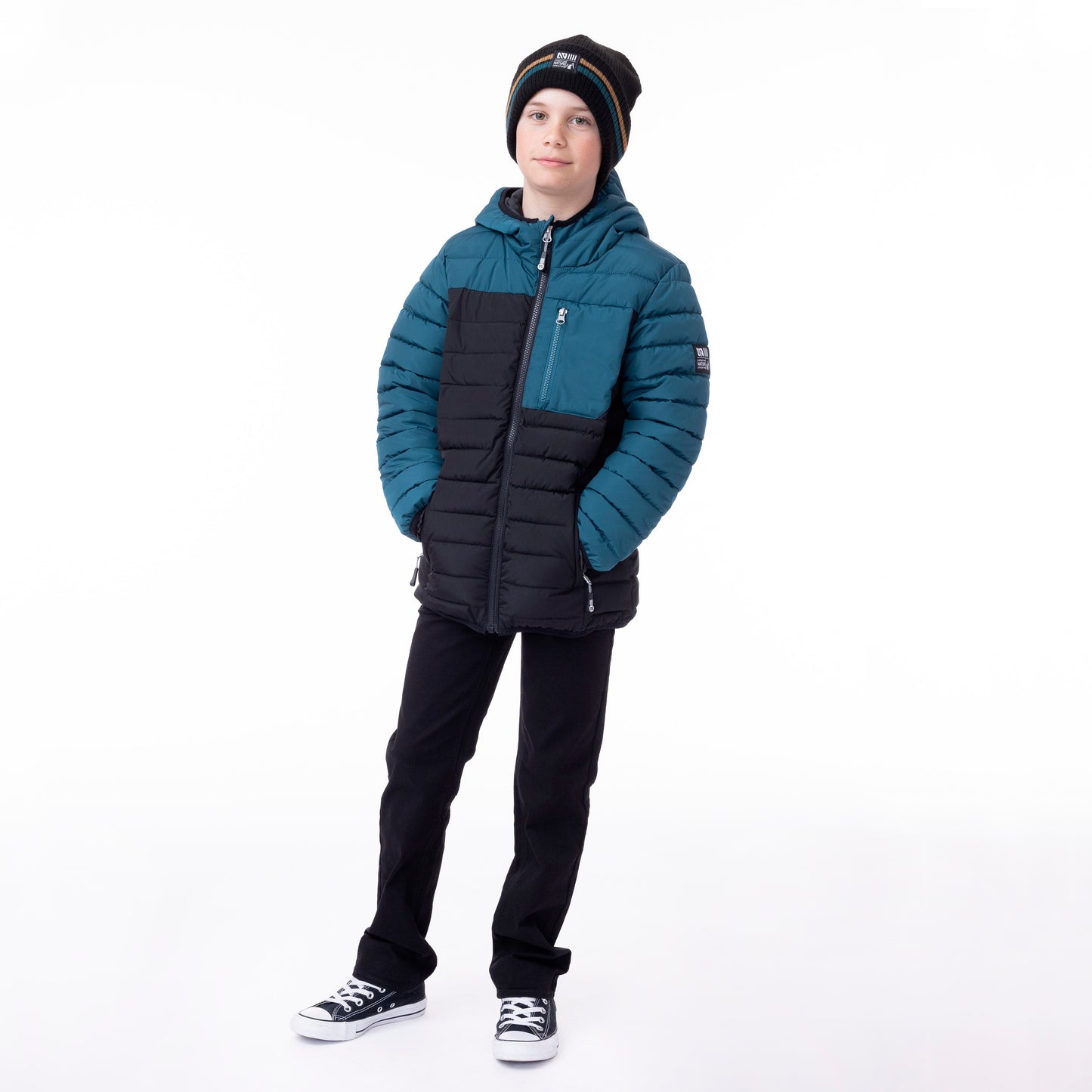 Manteau matelassé Garçons Sarcelle