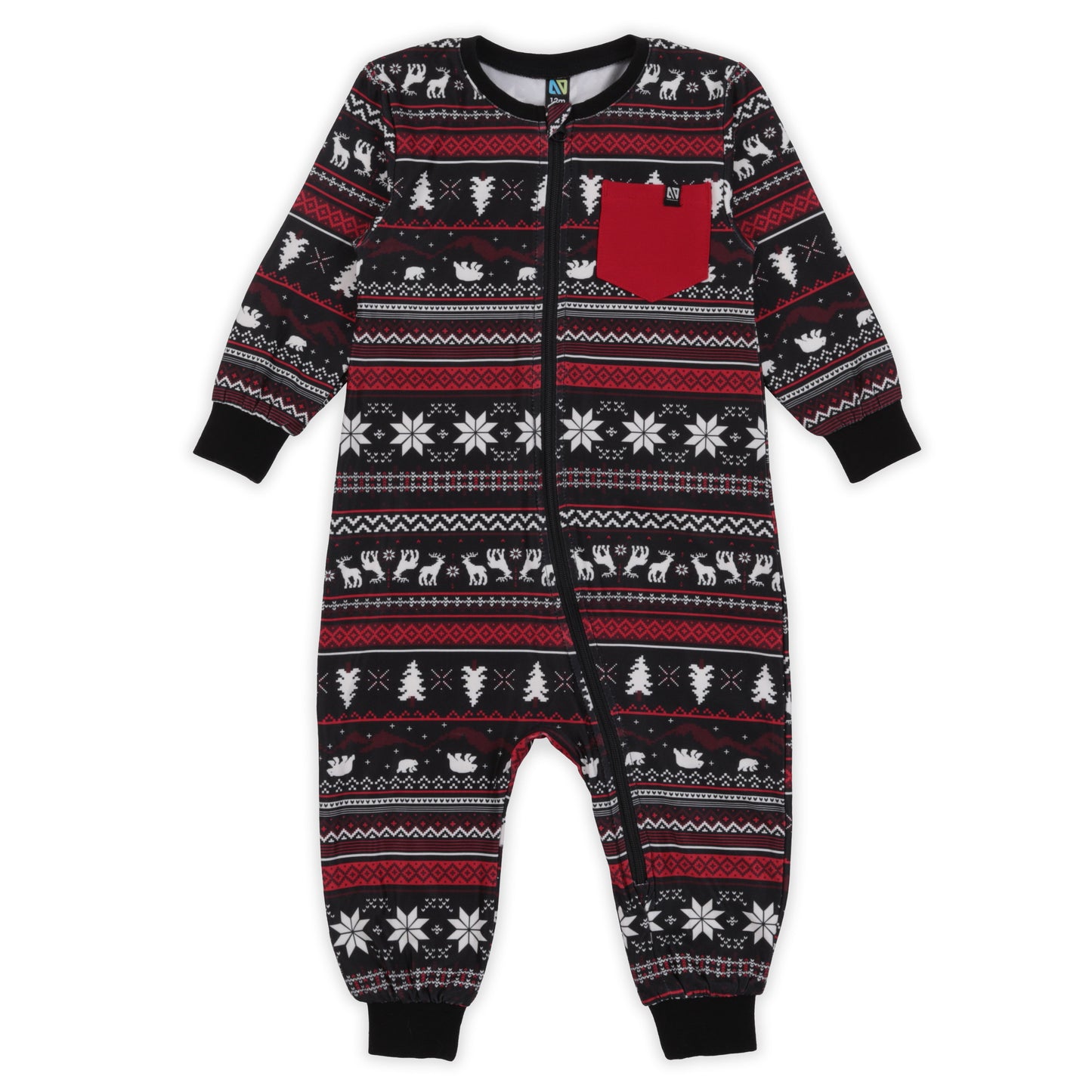 Pyjama une-pièce Bébé Garçon Noir