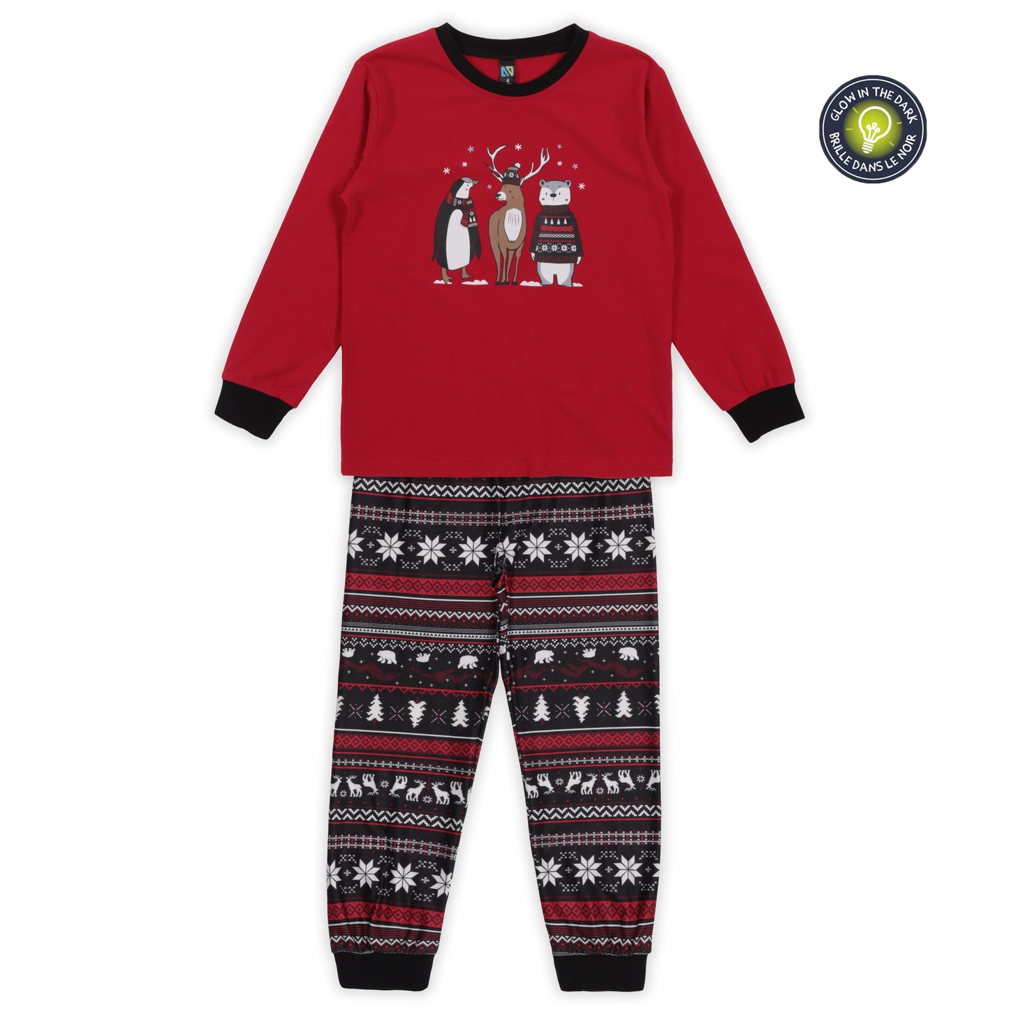 Pyjama bébé Unisexe Rouge