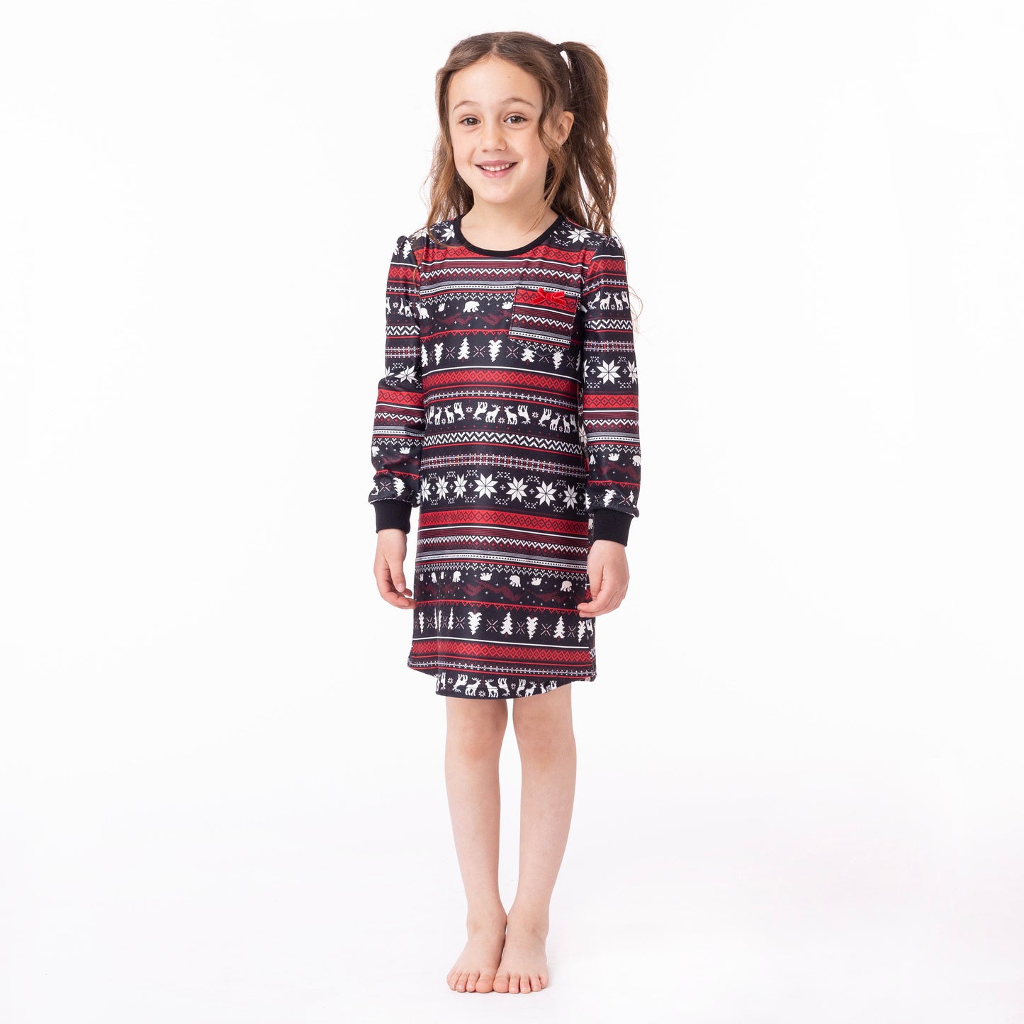 Robe de nuit Fille Rouge