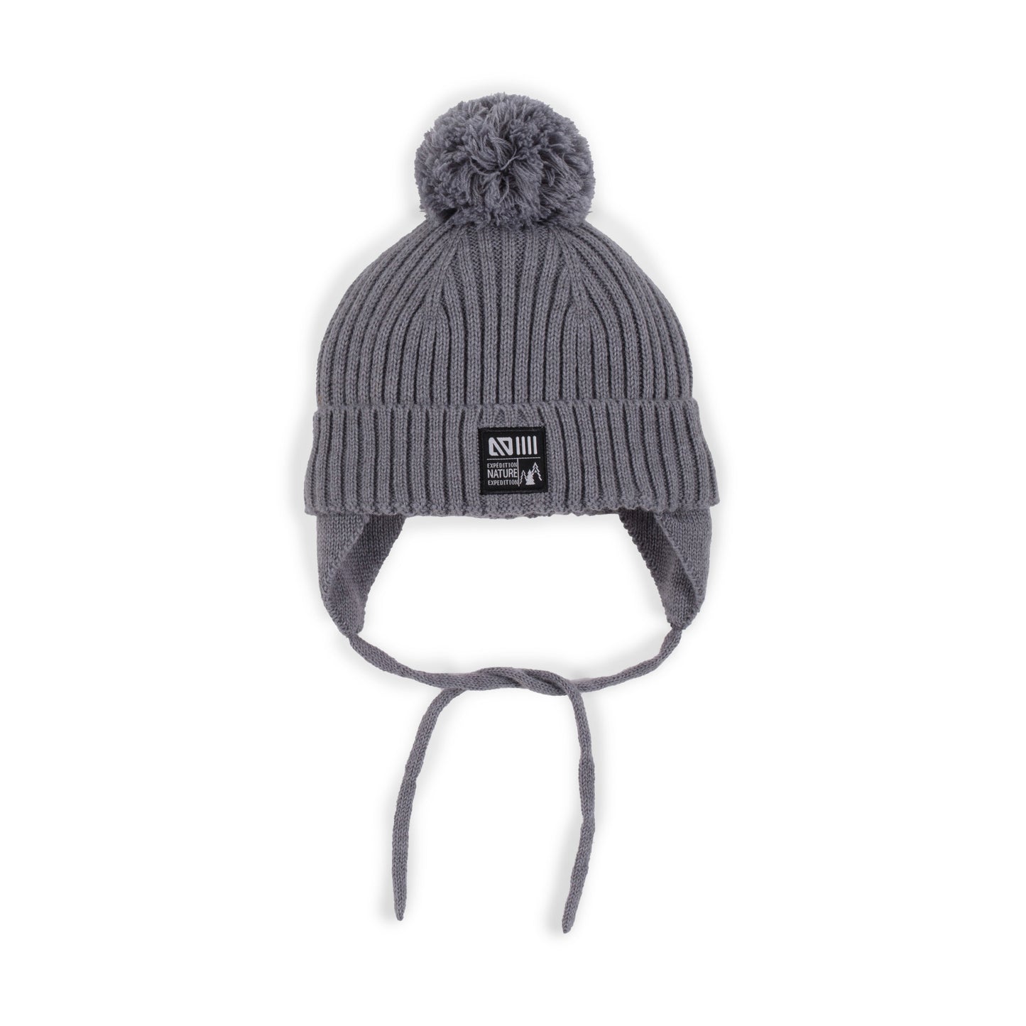 Tuque en tricot Emile Garçons Gris chiné