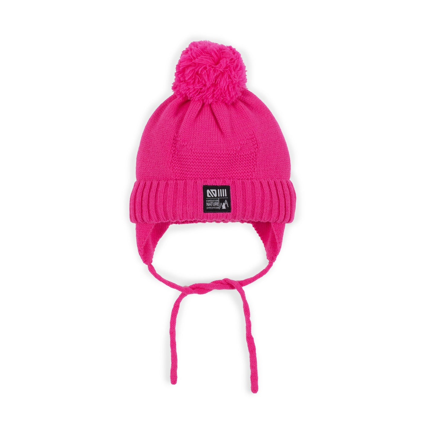 Tuque en tricot Cynthia Filles Fuchsia