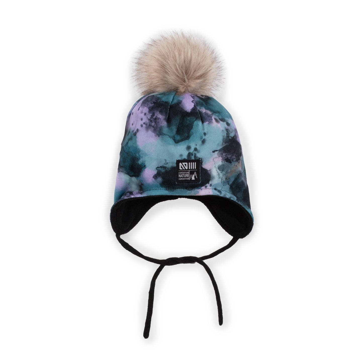 Tuque en tricot Aimy Filles Noir