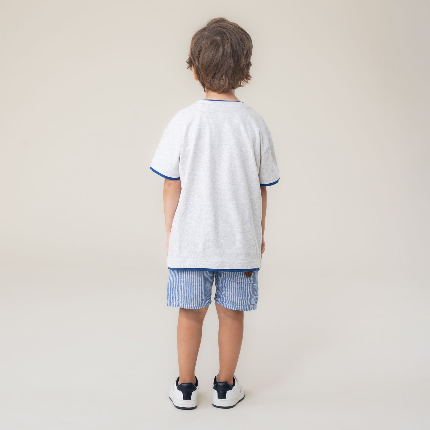 Bermuda  Garçons Bleu