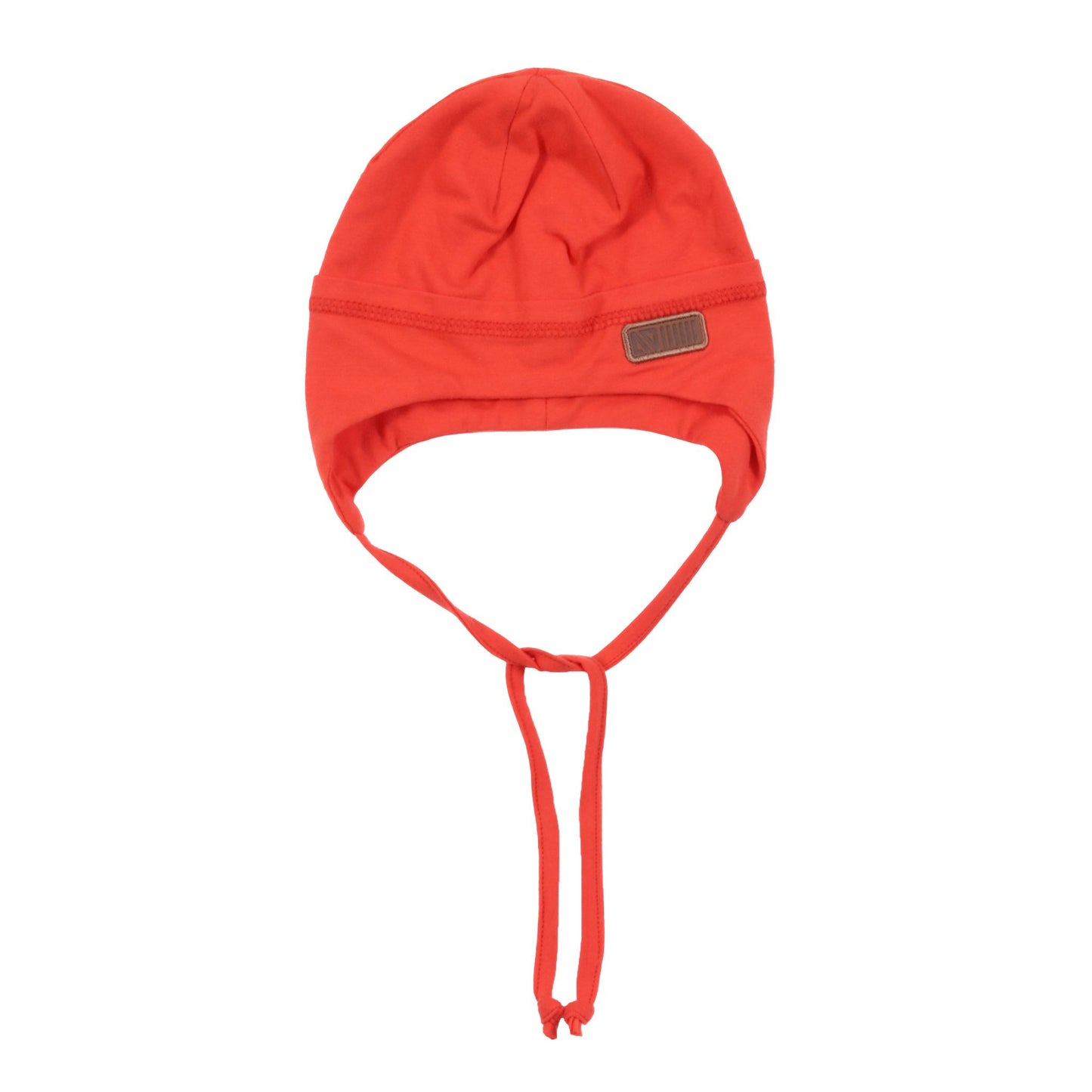 Tuque en jersey avec oreilles Bébé Orange