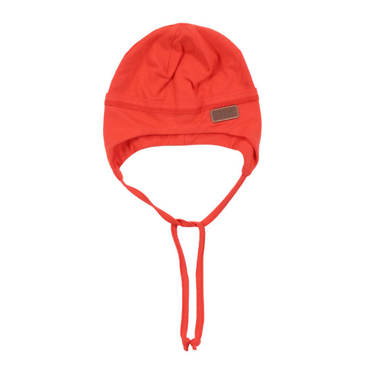 Tuque en jersey avec oreilles Bébé Orange