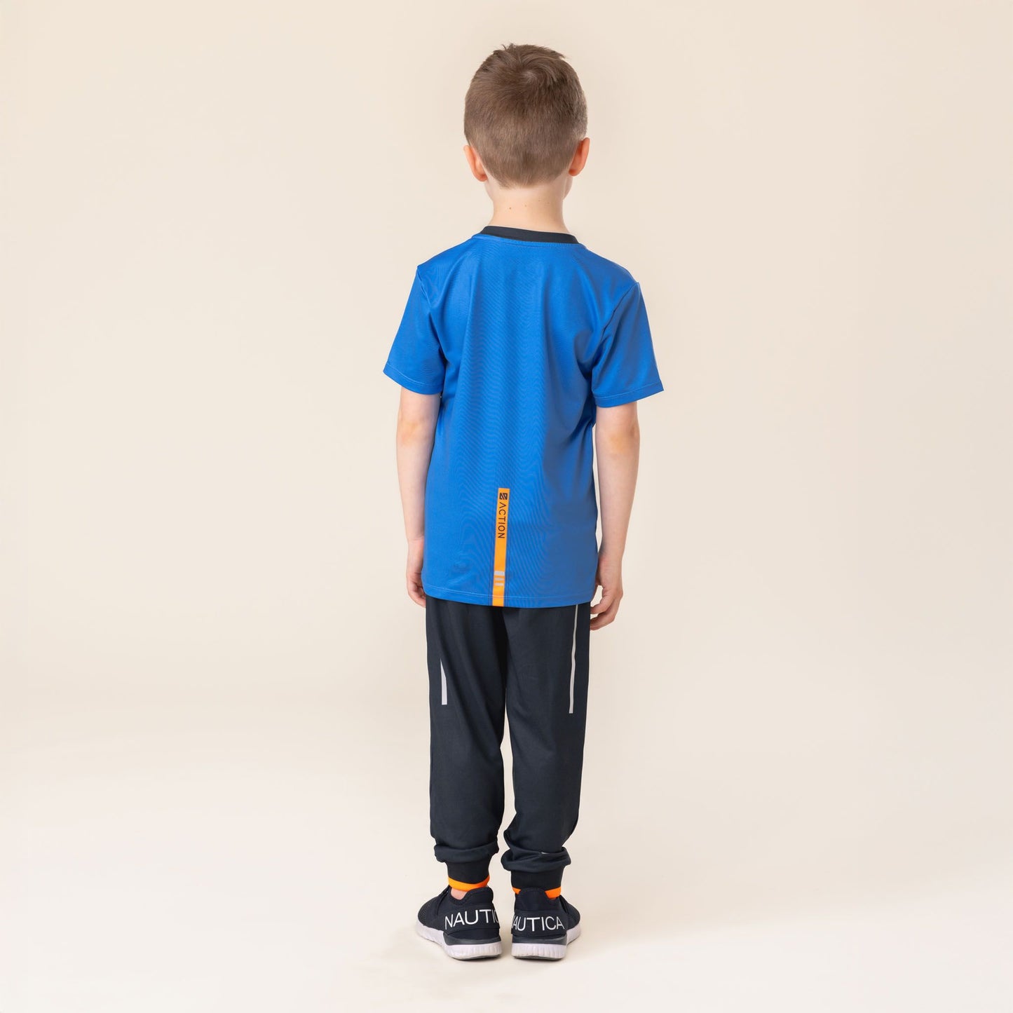 Boys Navy Athletic Pants