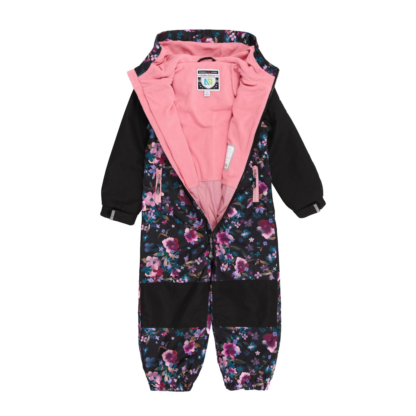 Habit de pluie une-pièce Alexia  Filles Noir