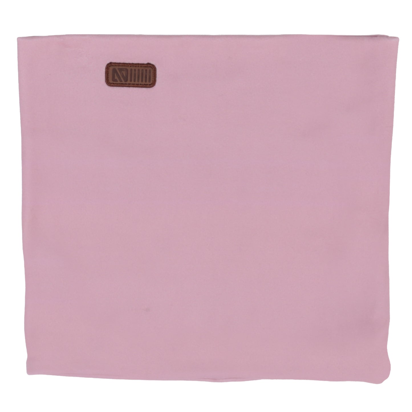 Cache-cou en jersey brossé doublé Rose