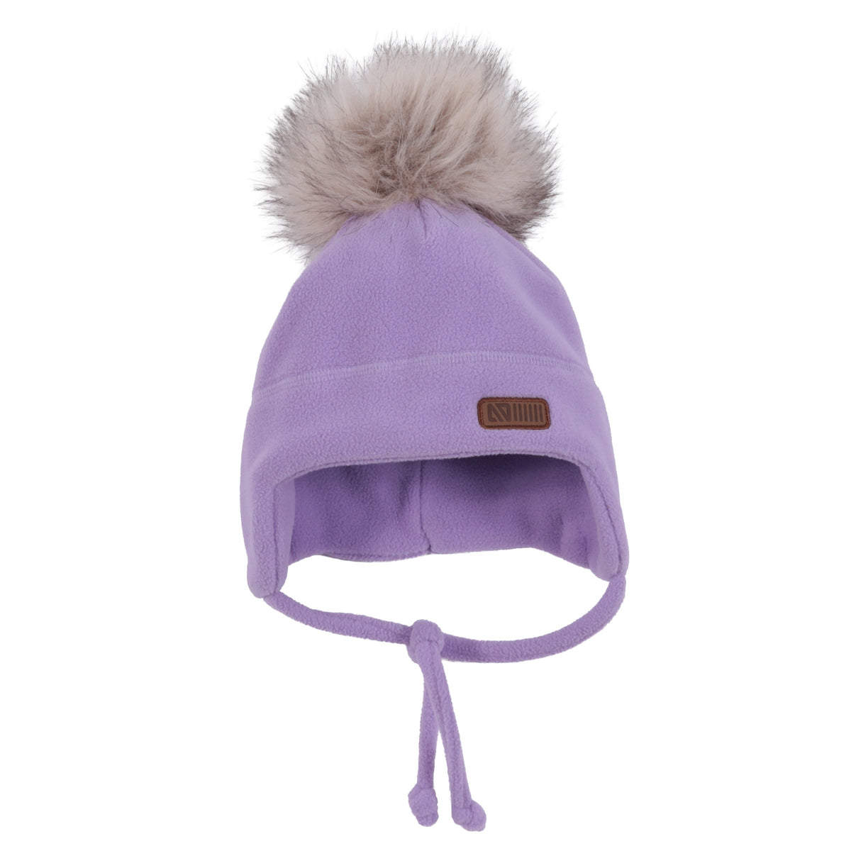 Tuque en micropolaire Lilas Bébé