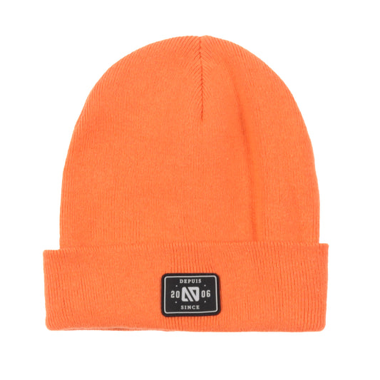 Tuque en tricot  Unisexe Orange