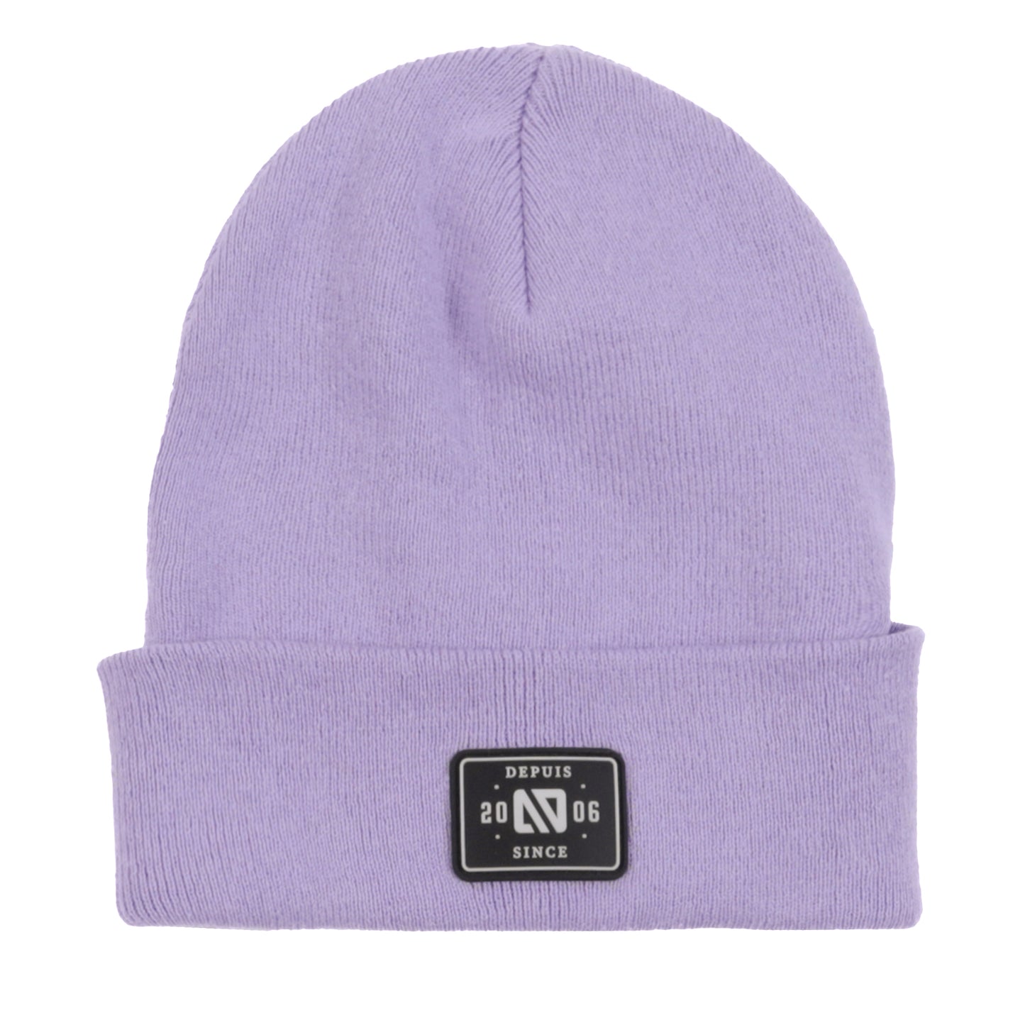 Tuque en tricot  Unisexe Lilas