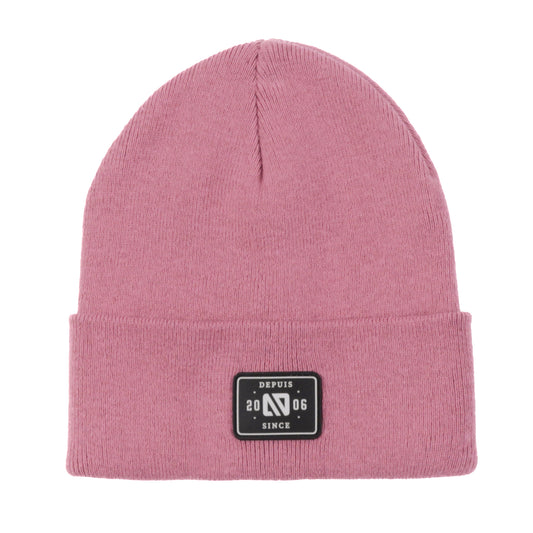 Tuque en tricot  Unisexe Mauve