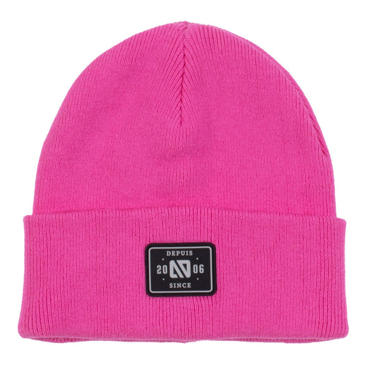 Tuque en tricot  Unisexe Rose